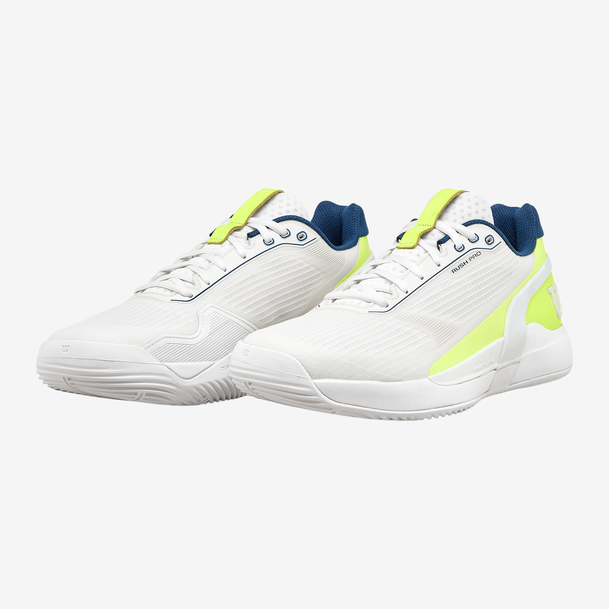 Wilson Rush Pro 5 Padel Men's Snow White/Safety Yellow