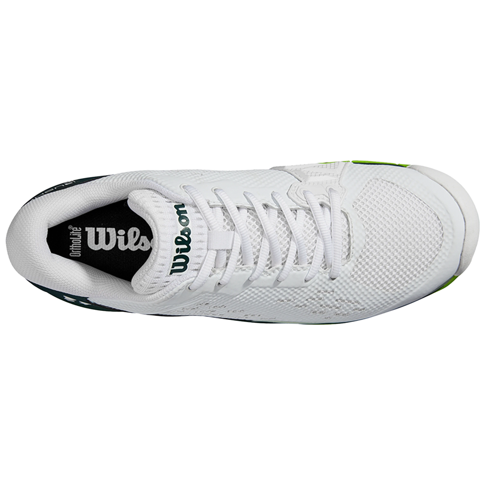 Wilson Rush Pro Ace Men's Tennis Shoe White/Ponderosa/Jas Green