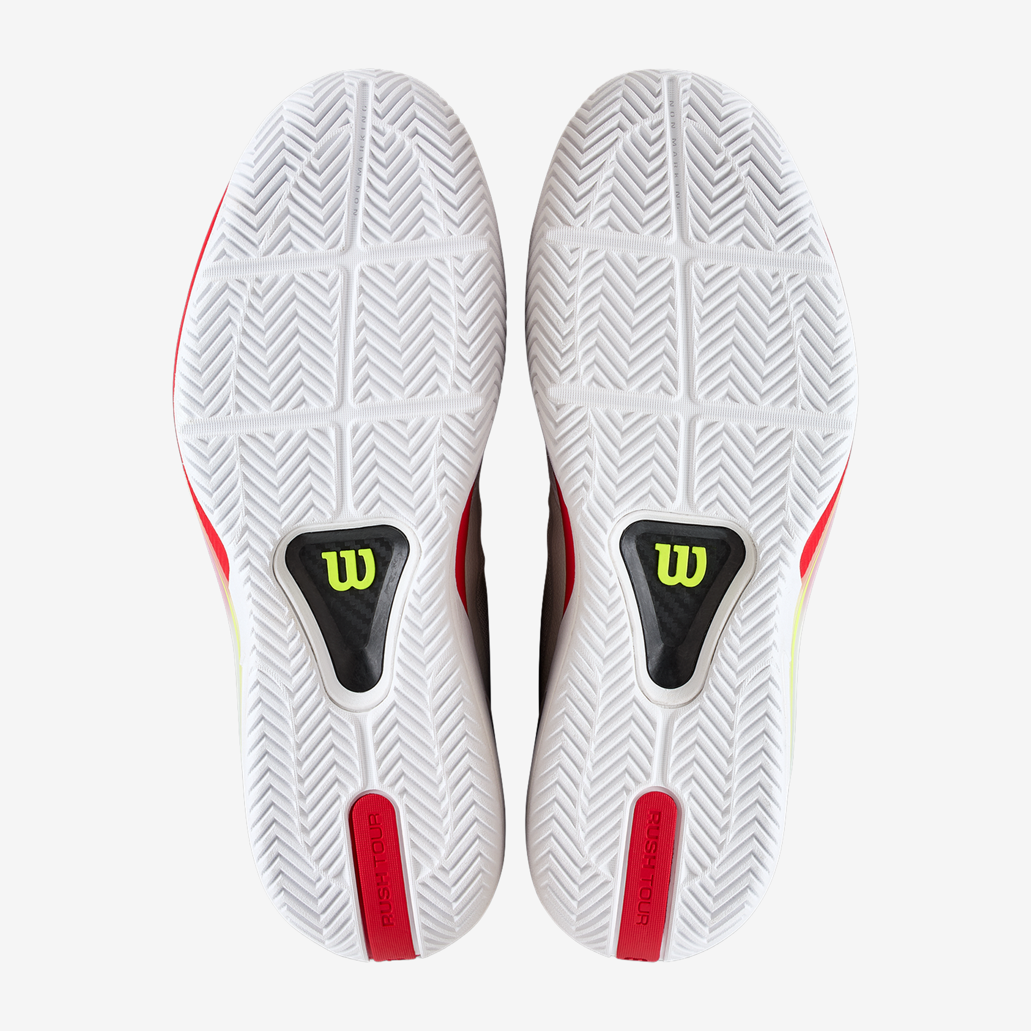 Wilson Rush Tour 5 Men's White/Black/Red (2026)