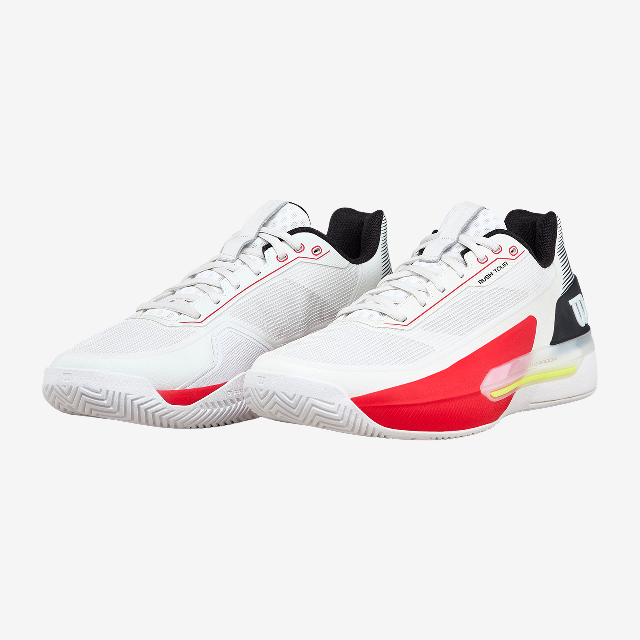 Wilson Rush Tour 5 Men's White/Black/Red (2026)