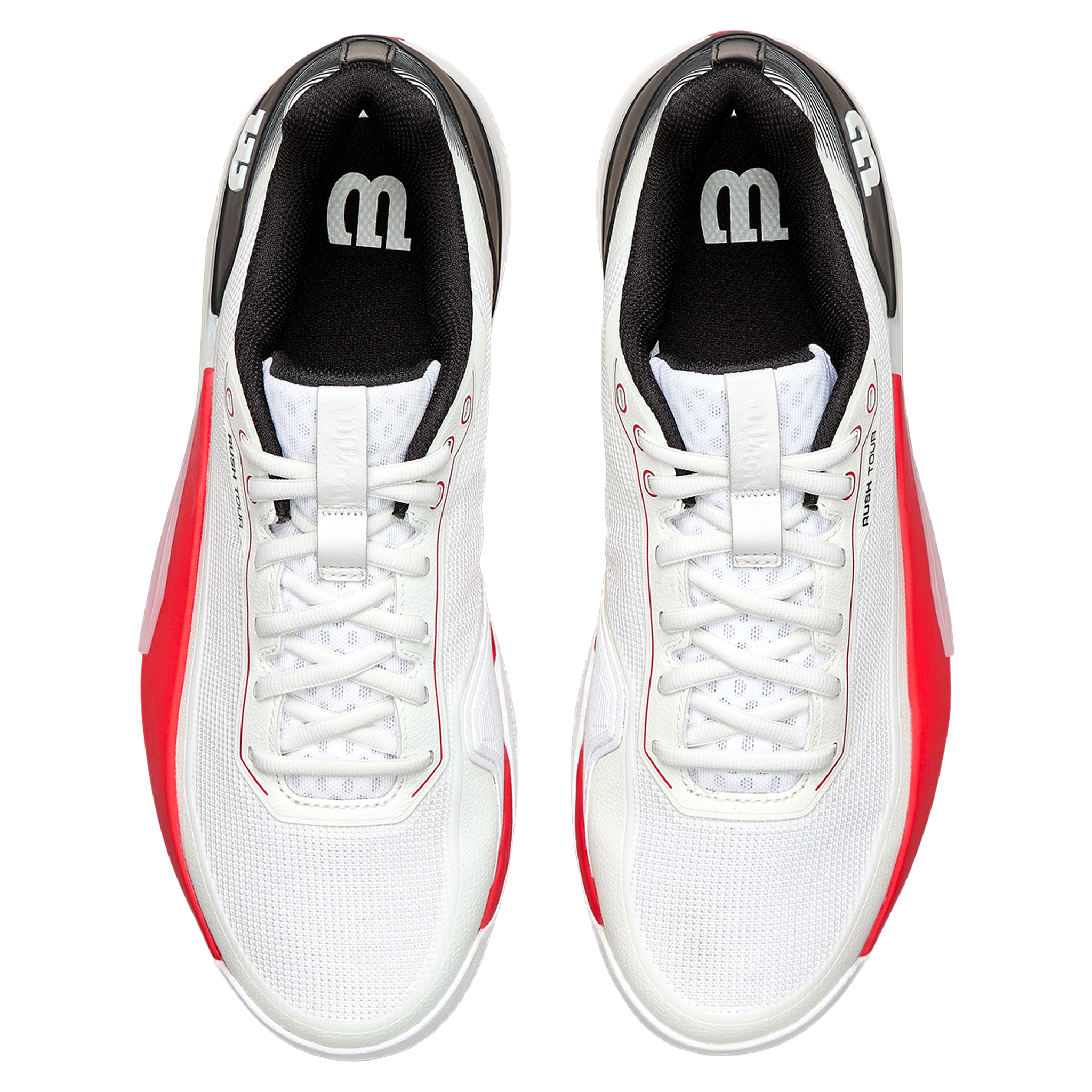 Wilson Rush Tour 5 Men's White/Black/Red (2026)