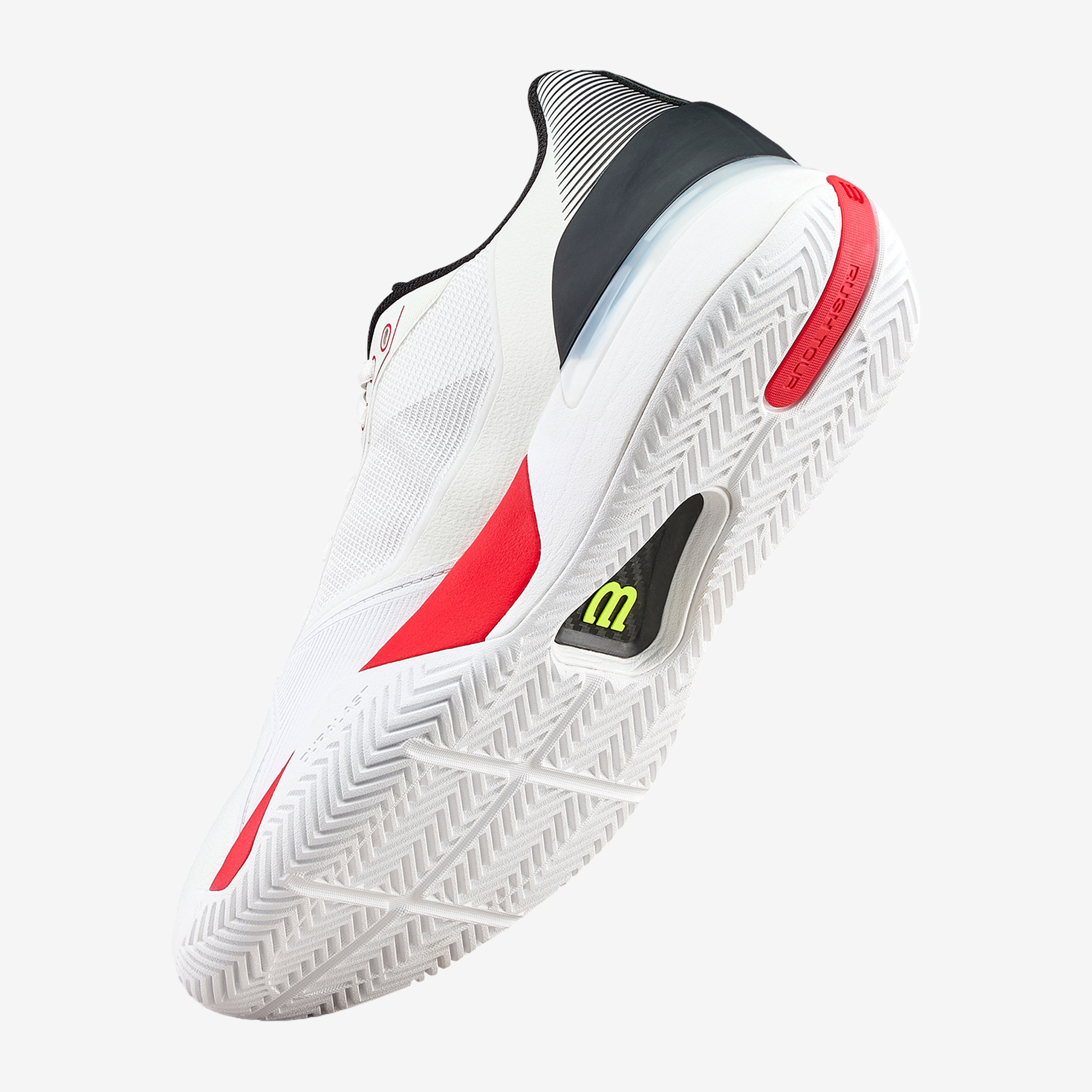 Wilson Rush Tour 5 Men's White/Black/Red (2026)
