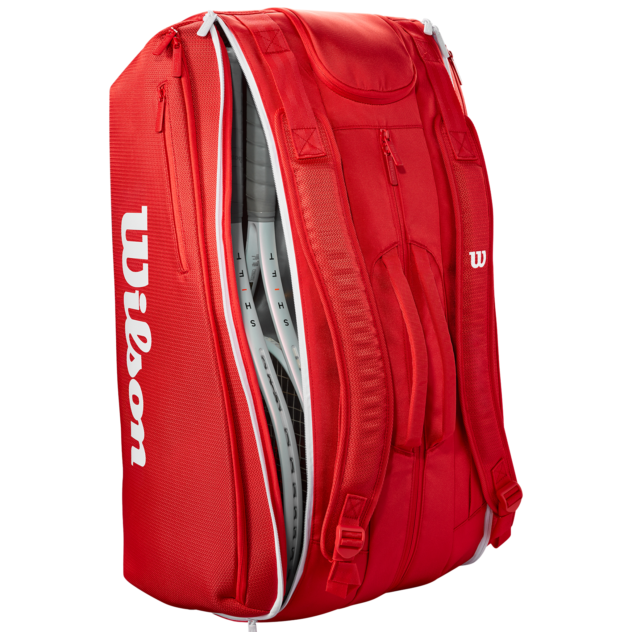 Wilson Super Tour Red 15 Racket Bag (2025)