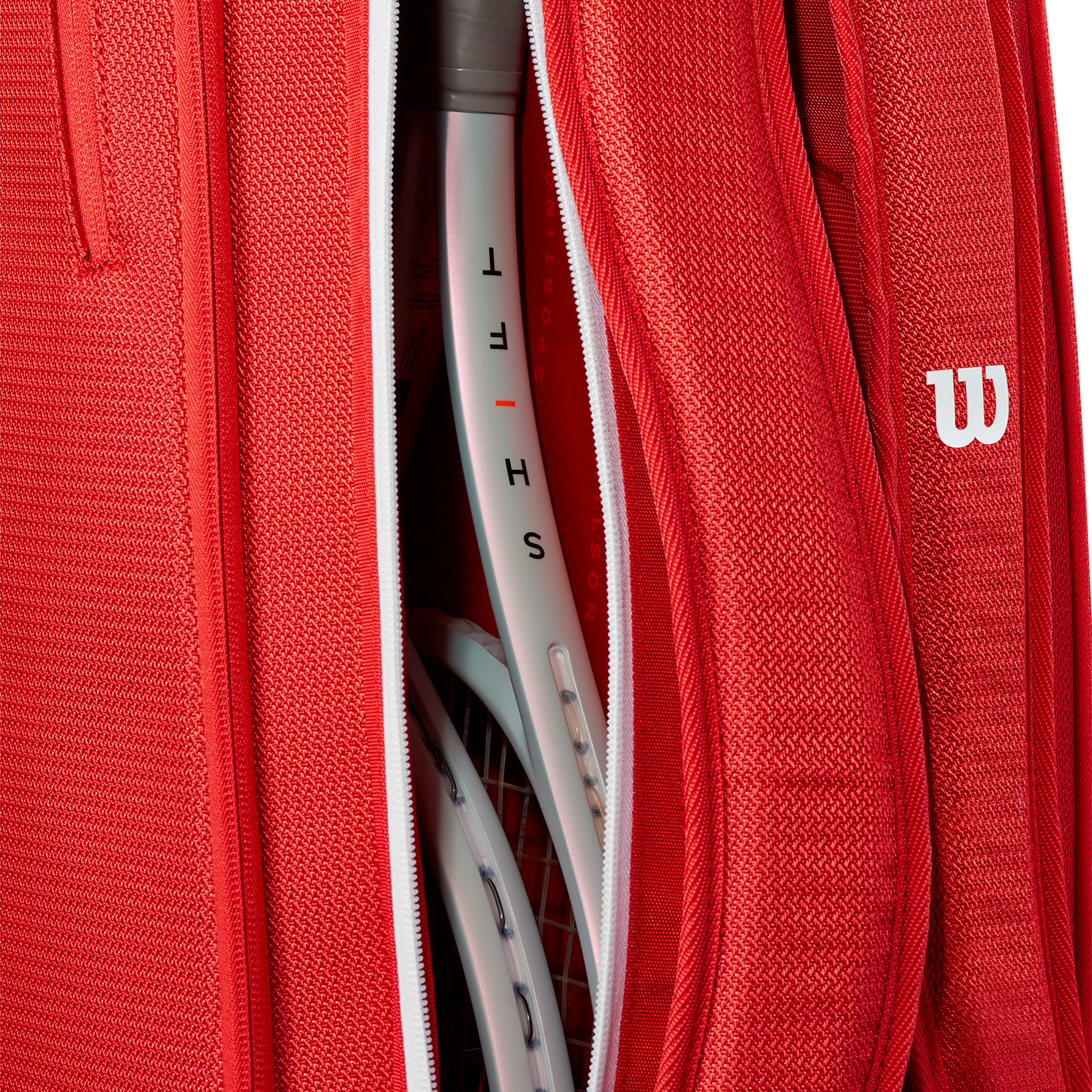 Wilson Super Tour Red 6 Racket Bag (2025)