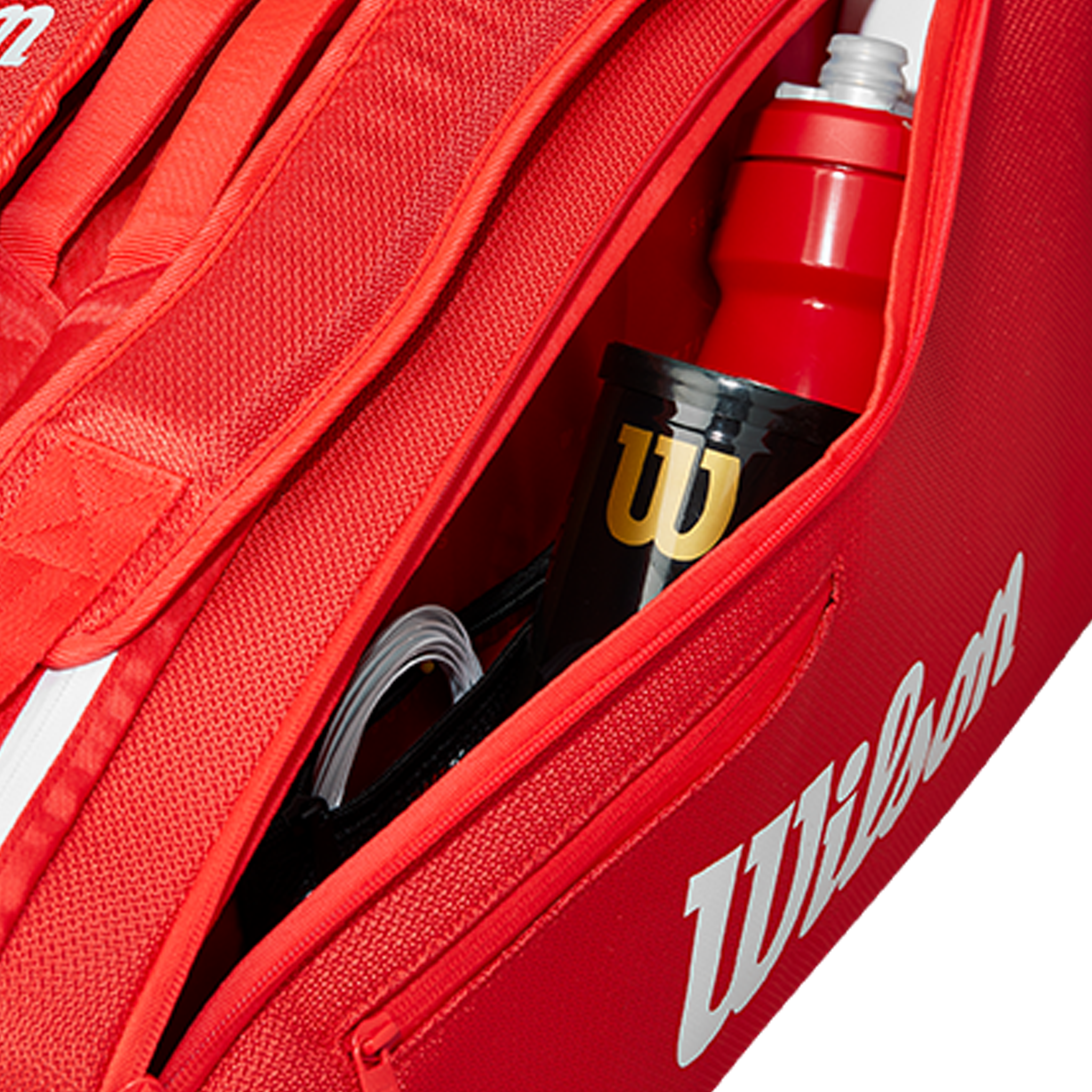 Wilson Super Tour Red 6 Racket Bag (2025)