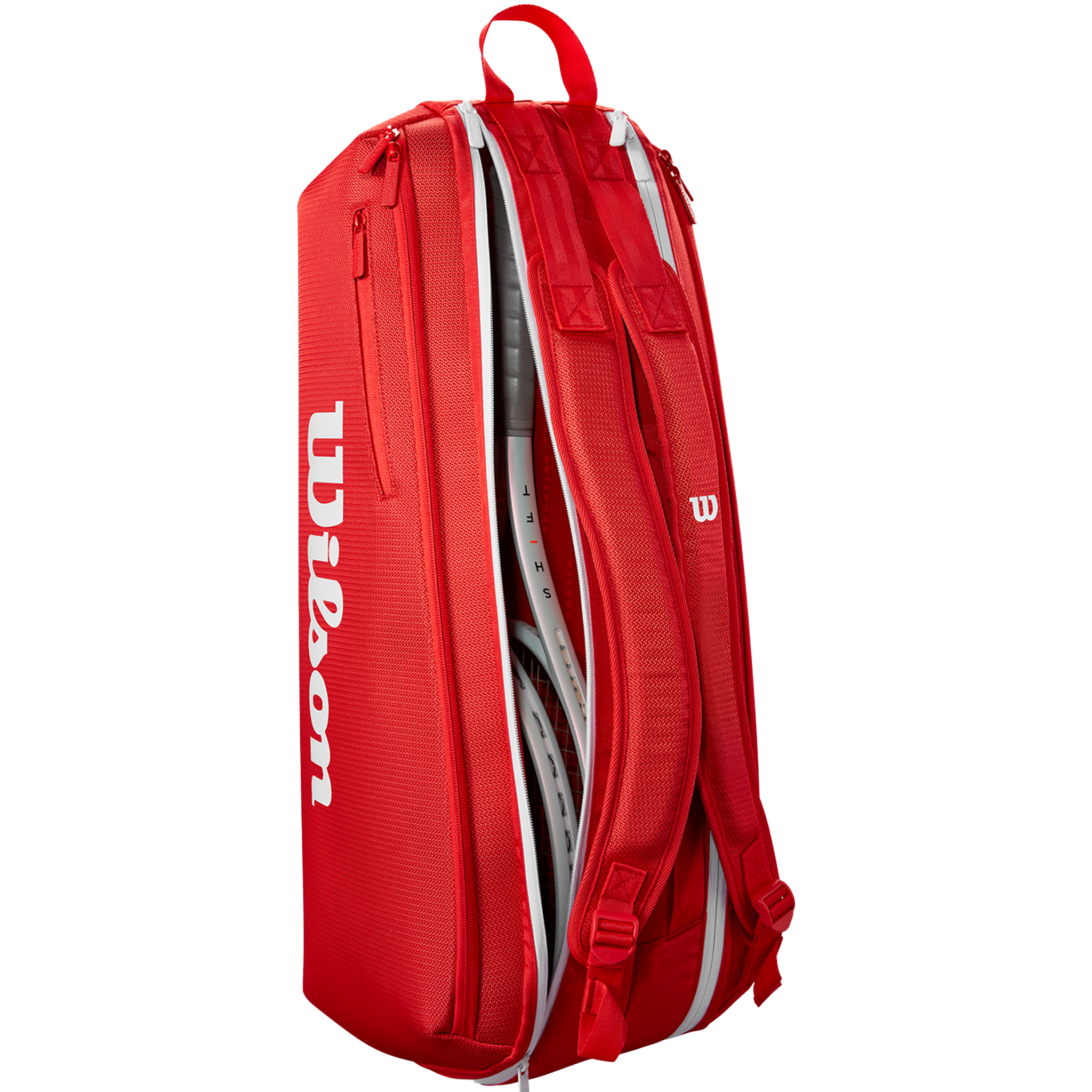 Wilson Super Tour Red 6 Racket Bag (2025)