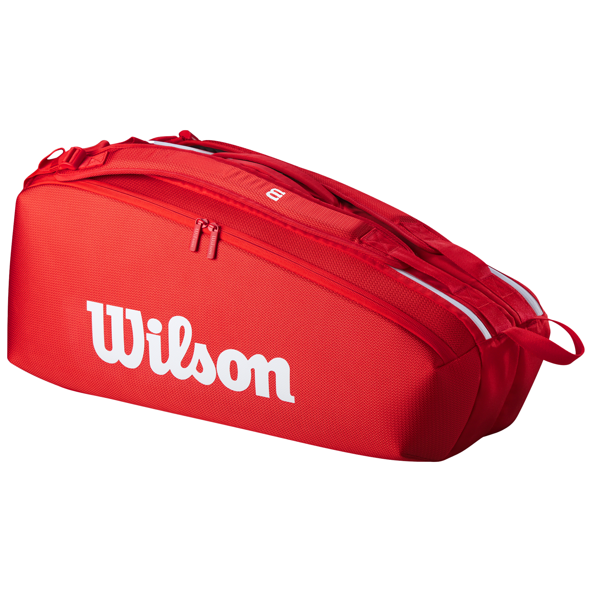 Wilson Super Tour Red Racket Bag (2025) All Things Tennis ltd