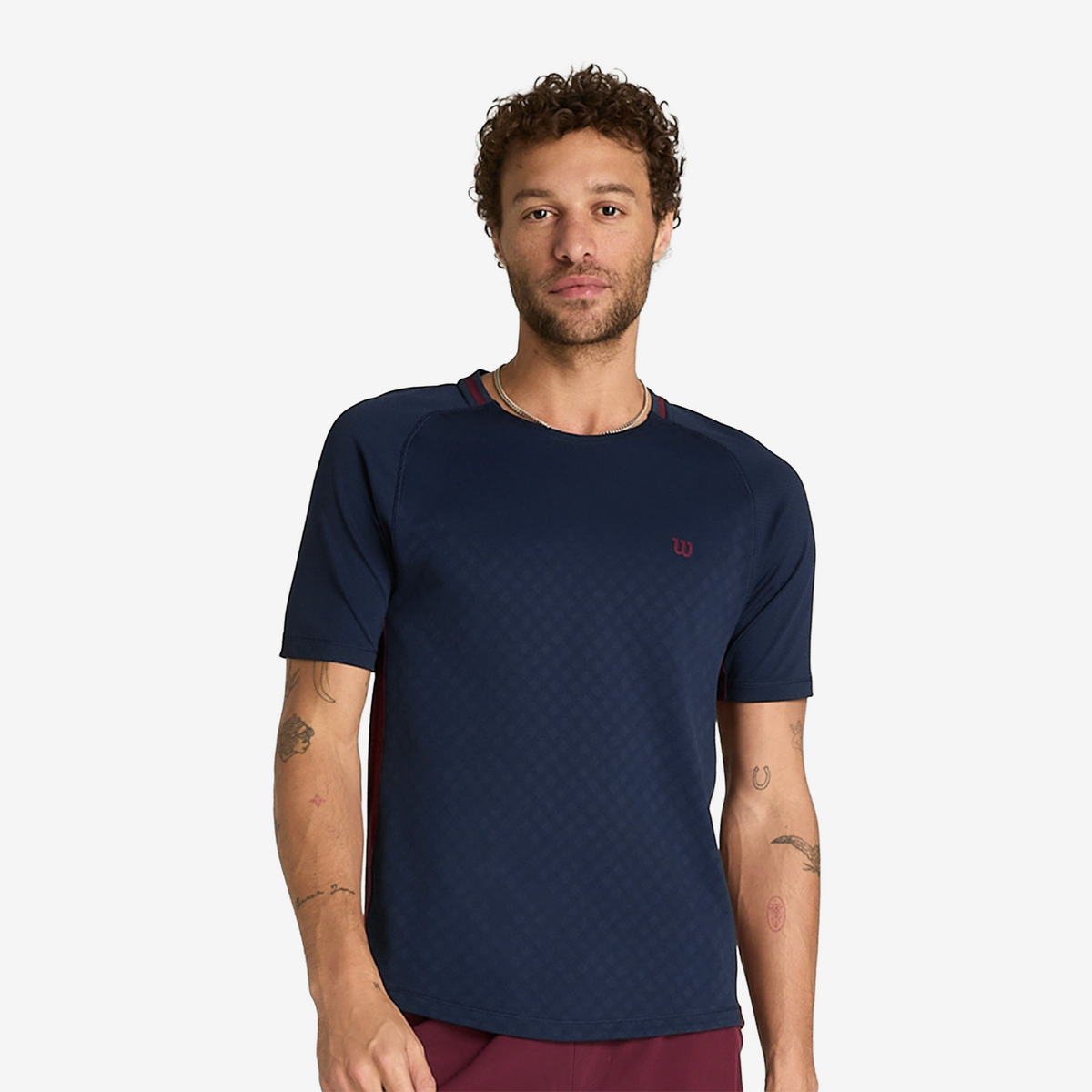 Wilson Serve Out Tee Men's Classic Navy