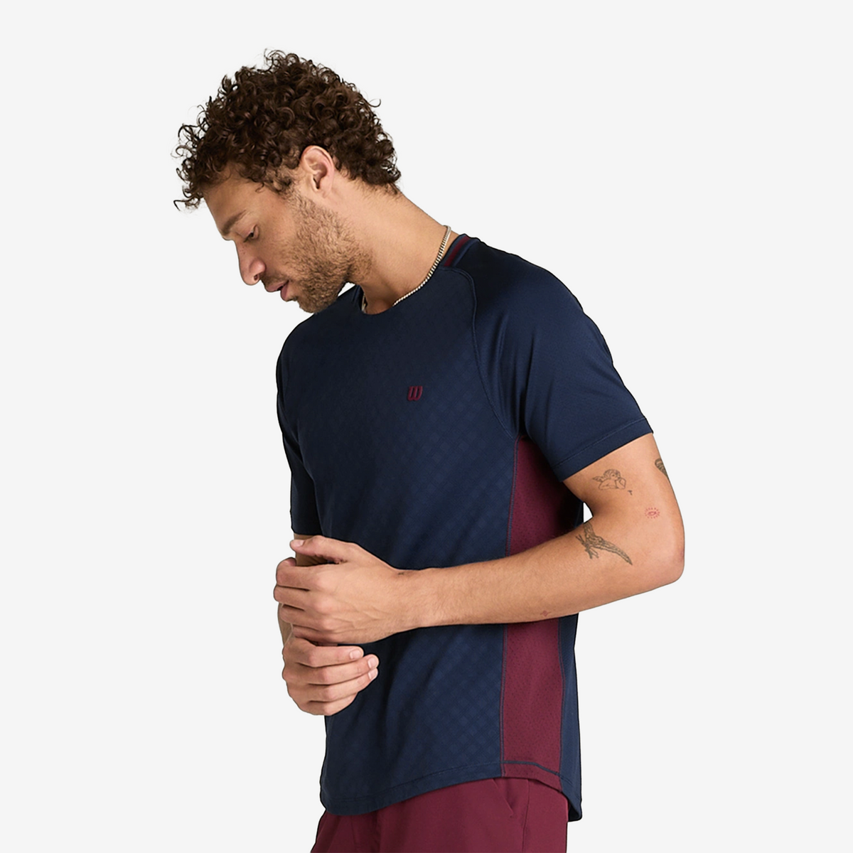 Wilson Serve Out Tee Men's Classic Navy