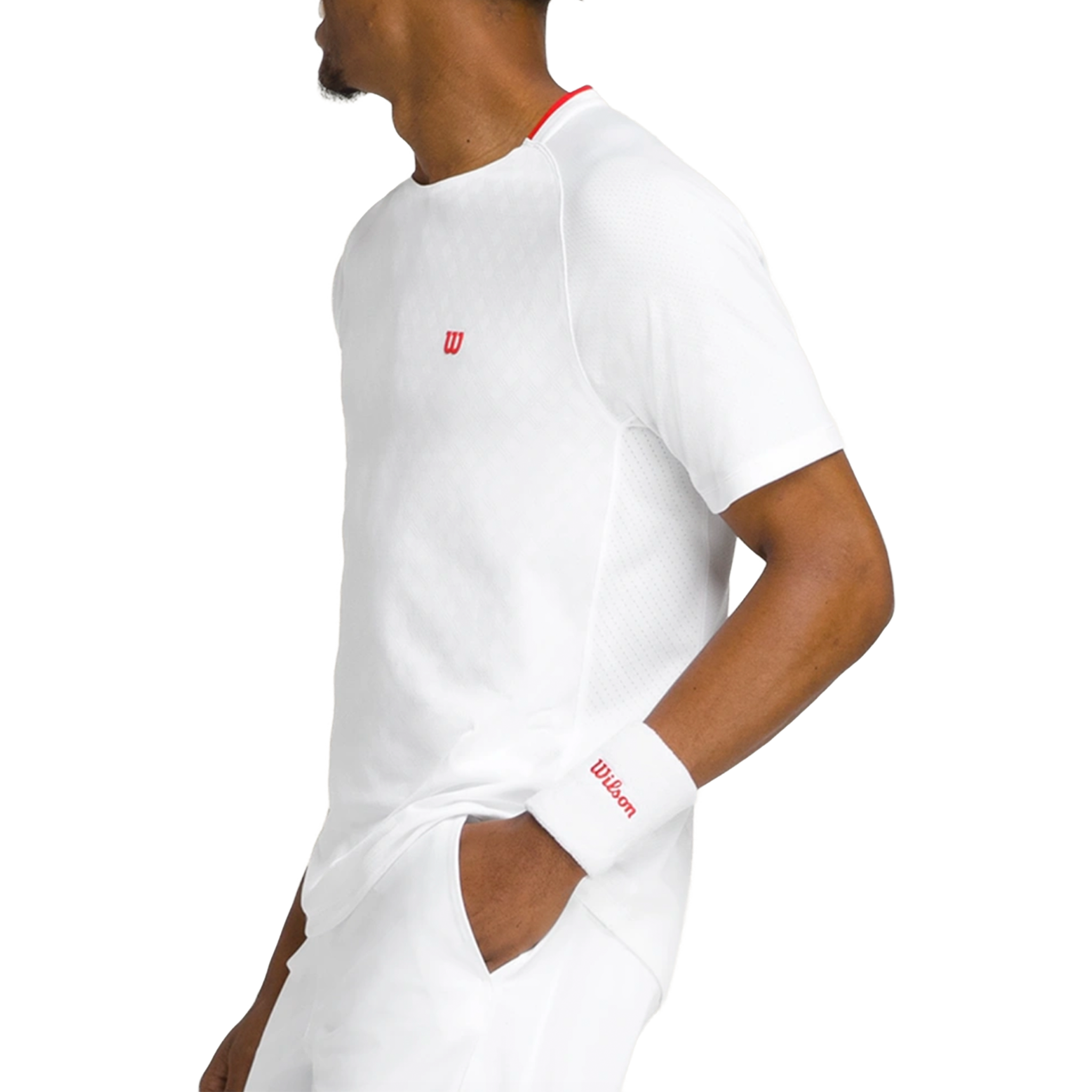 Wilson Serve Out Tee Men's Bright White