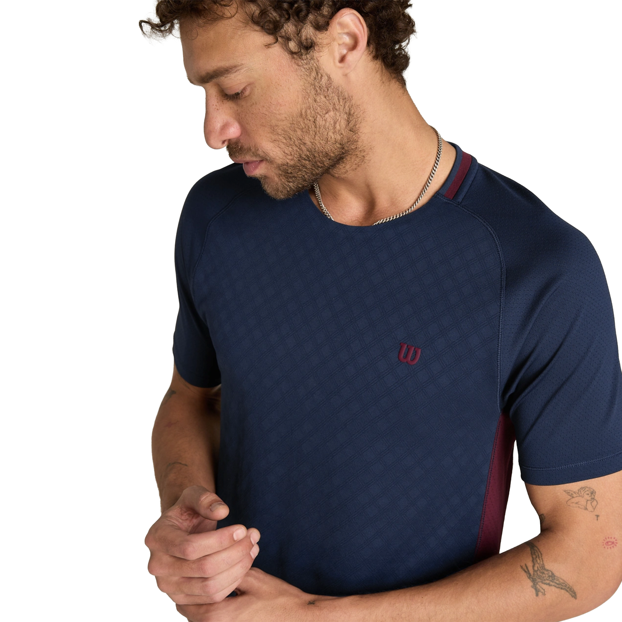Wilson Serve Out Tee Men's Classic Navy