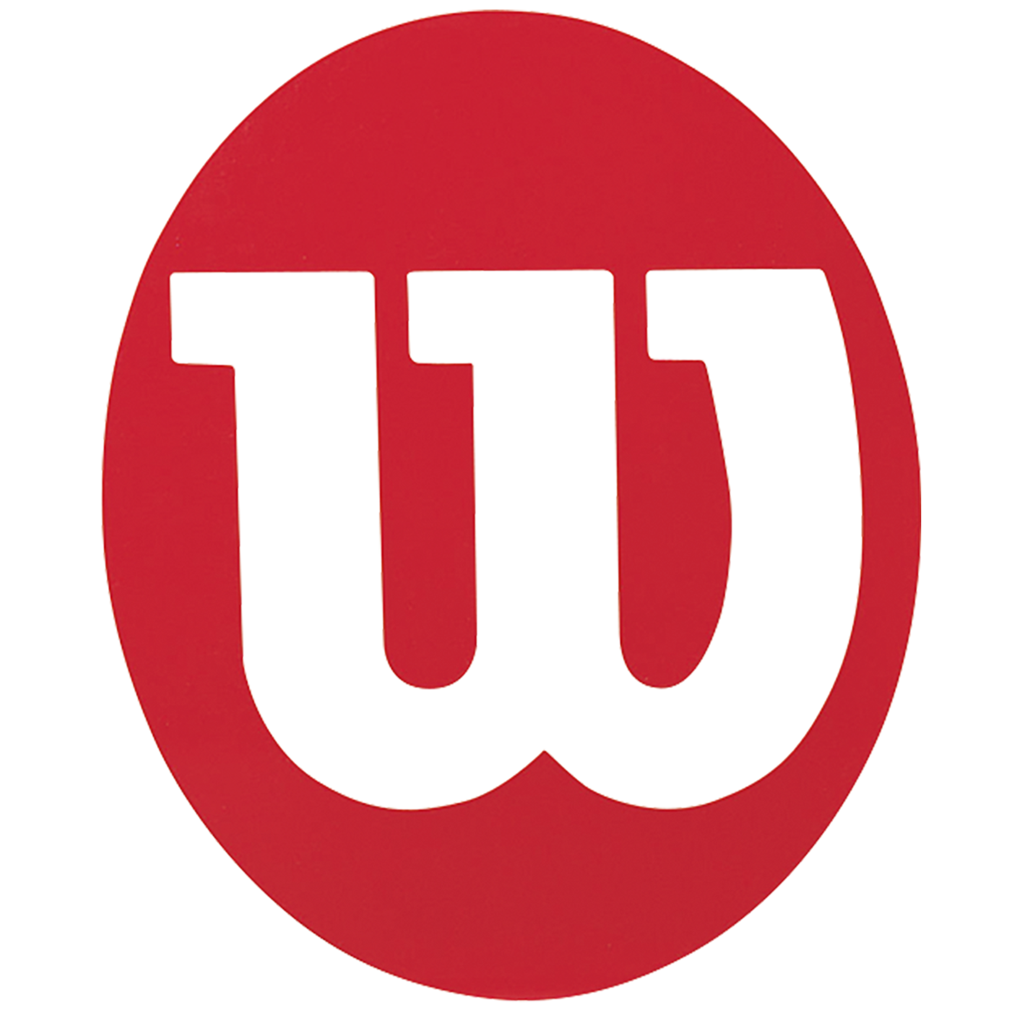 Wilson Tennis Stencil Red
