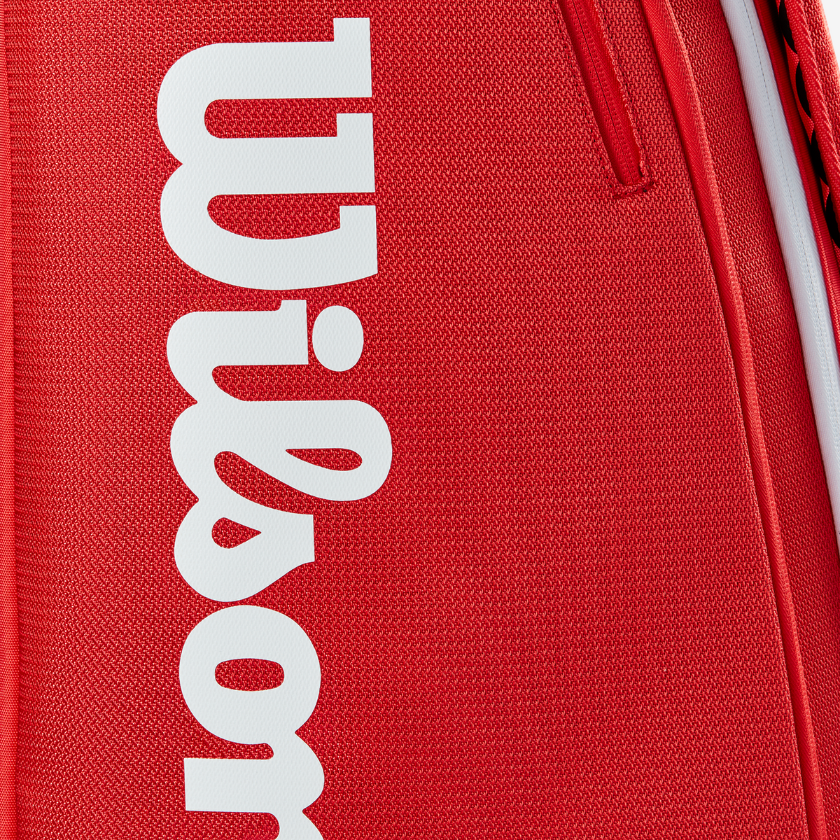 Wilson Super Tour Red 15 Racket Bag (2025)