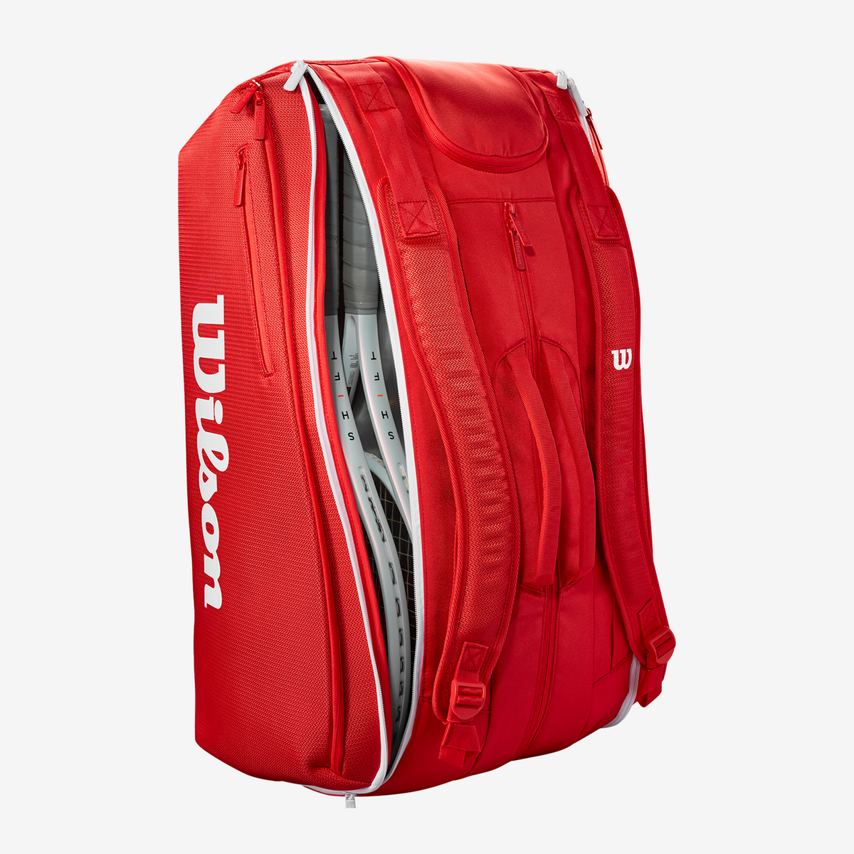Wilson Super Tour Red 15 Racket Bag (2025)
