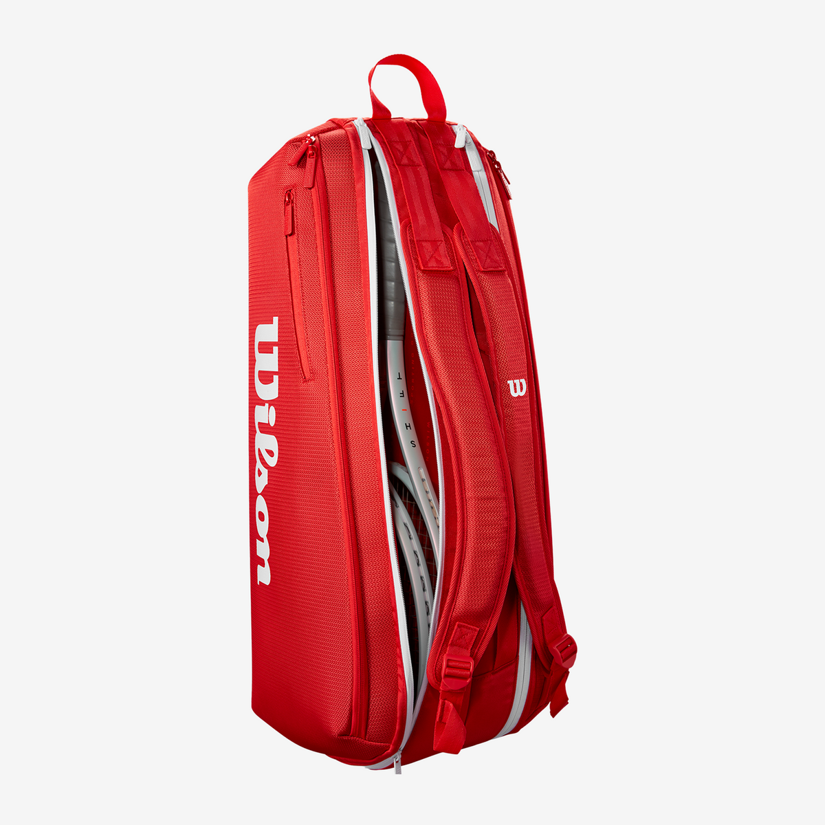 Wilson Super Tour Red 6 Racket Bag (2025)