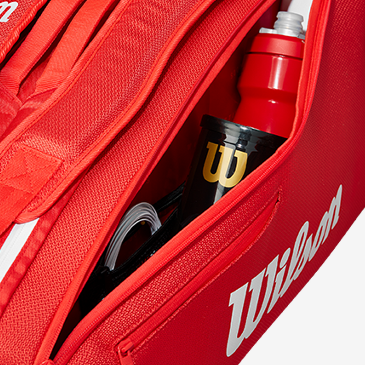 Wilson Super Tour Red 6 Racket Bag (2025)