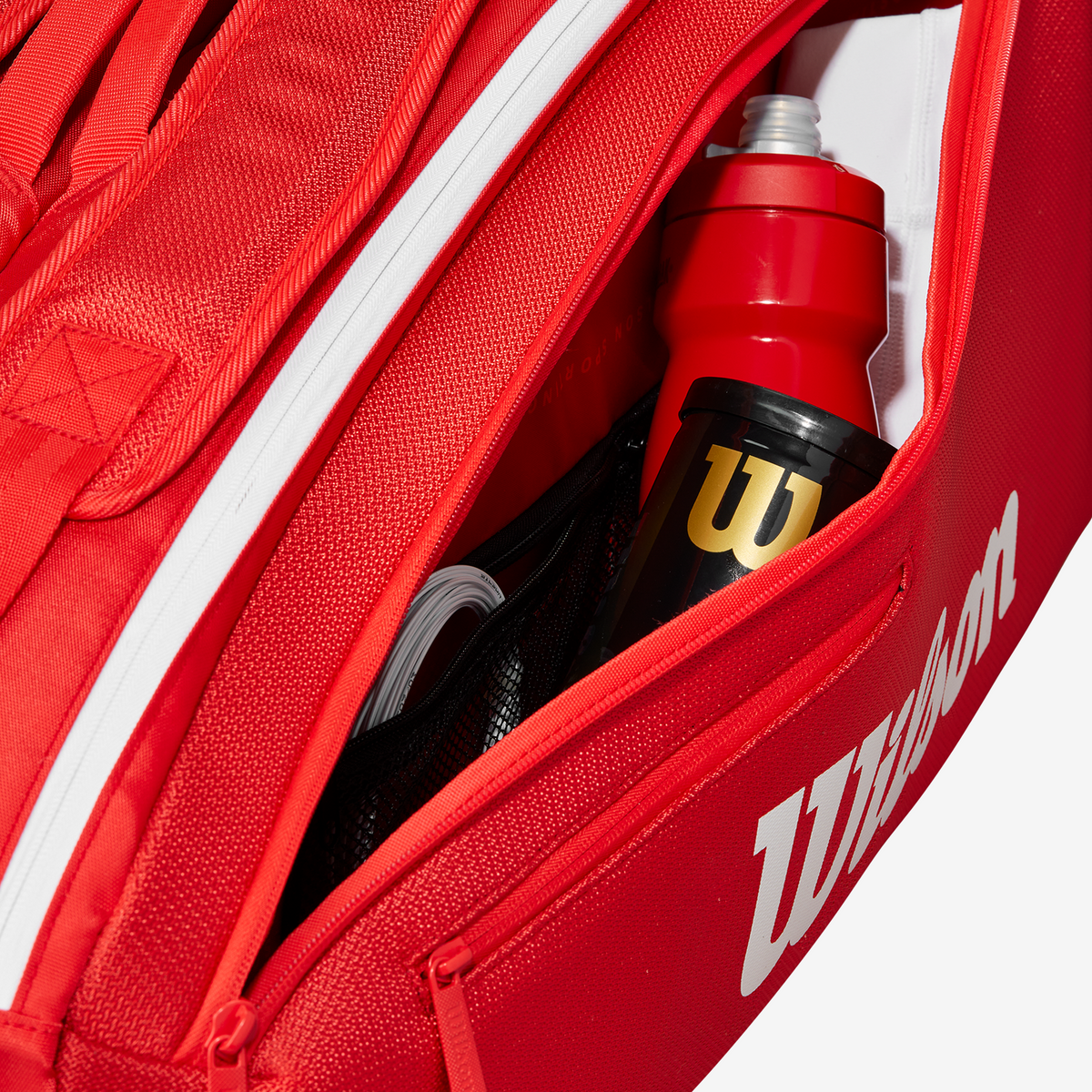 Wilson Super Tour Red 9 Racket Bag (2025)