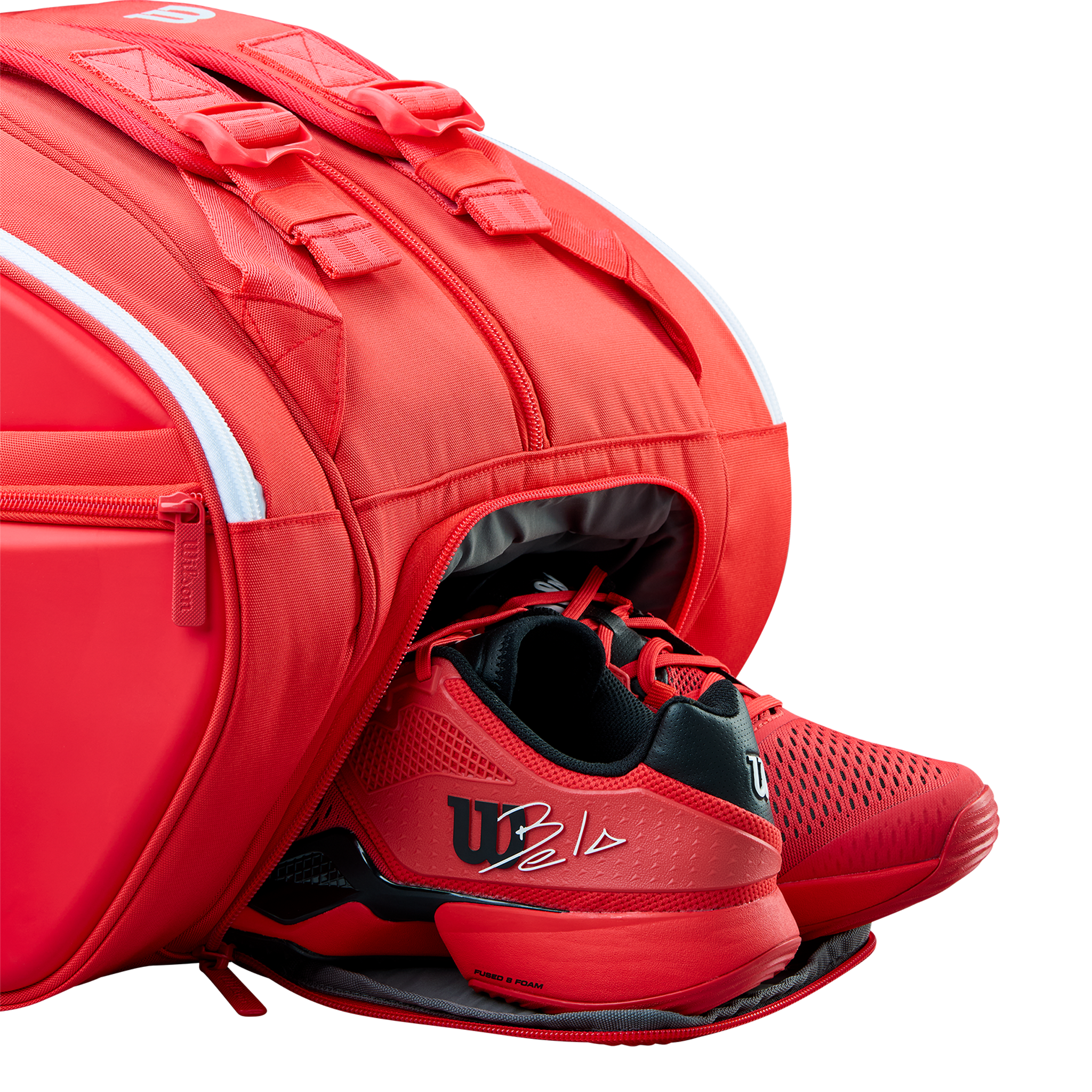 Wilson Super Tour Red Padel Bag (2026)