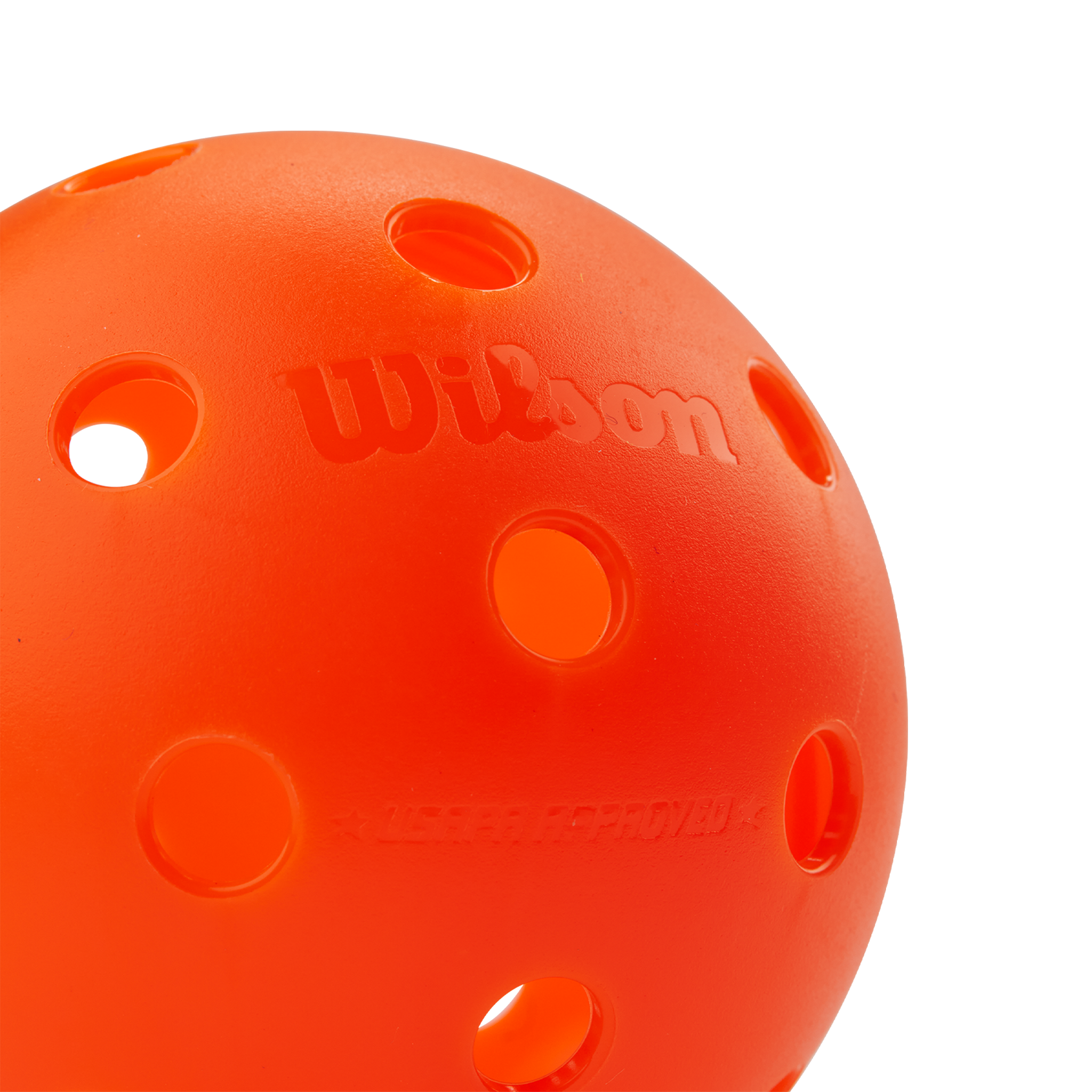 Wilson Tru 32 Indoor Pickleballs Orange (3 Pack)