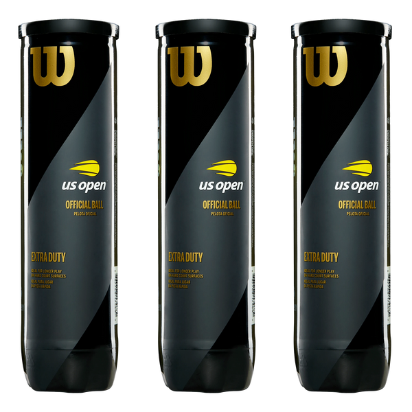 Balles de tennis Wilson us open carton de 18 tubes de 4 balles jaunes WILSON Balles de tennis Wilson us open carton de 18 tubes de 4 balles jaunes WILSON