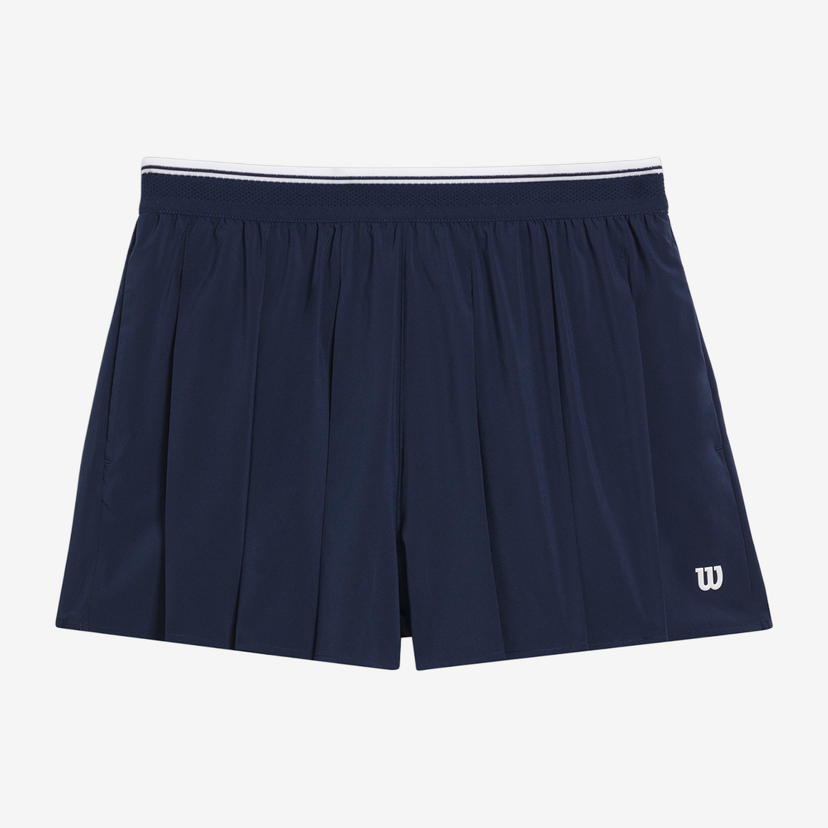 Wilson Velocity Pleated Lined Shorts Women's Classic Navy