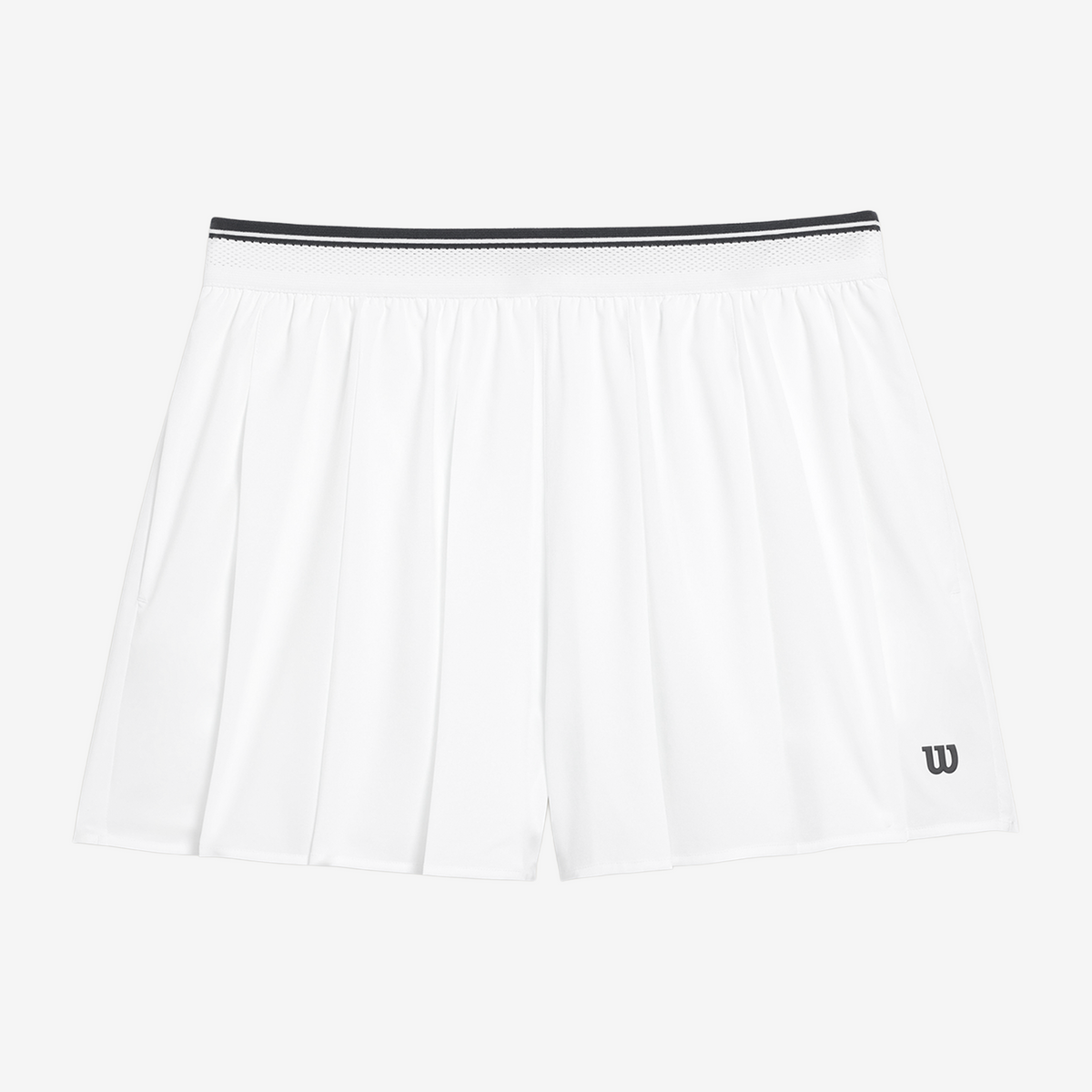 Wilson Velocity Pleated Lined Shorts Women's Brilliant White