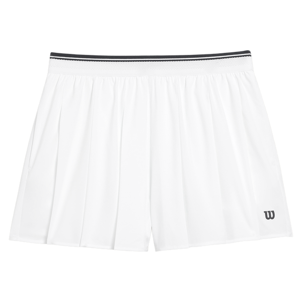 Wilson Velocity Pleated Lined Shorts Women's Brilliant White - All