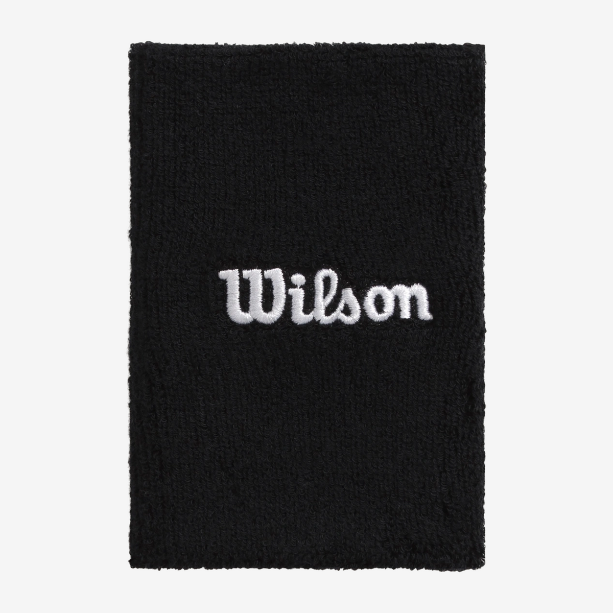 Wilson Wide Terry Wristbands Black