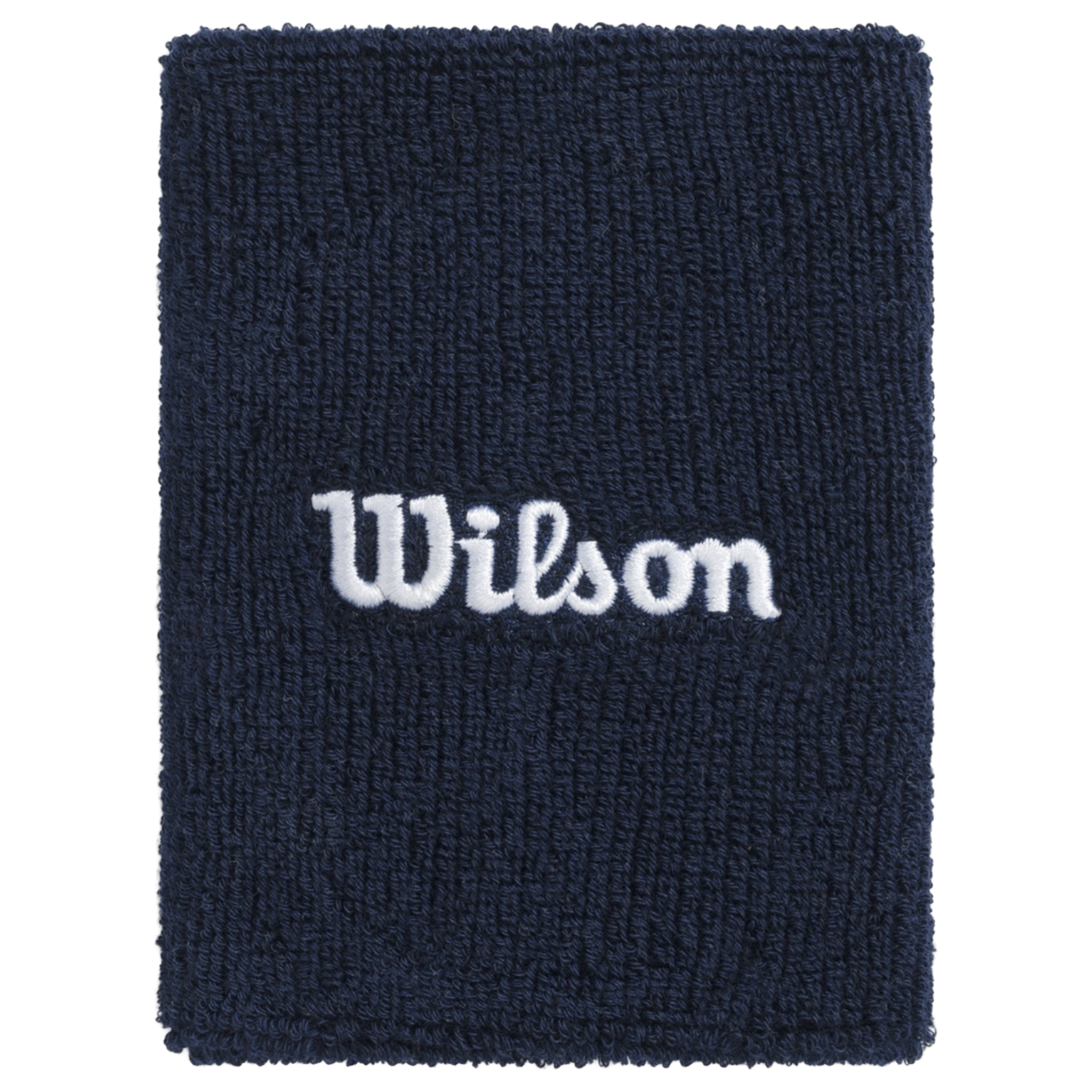 Wilson Wide Terry Wristbands Classic Navy