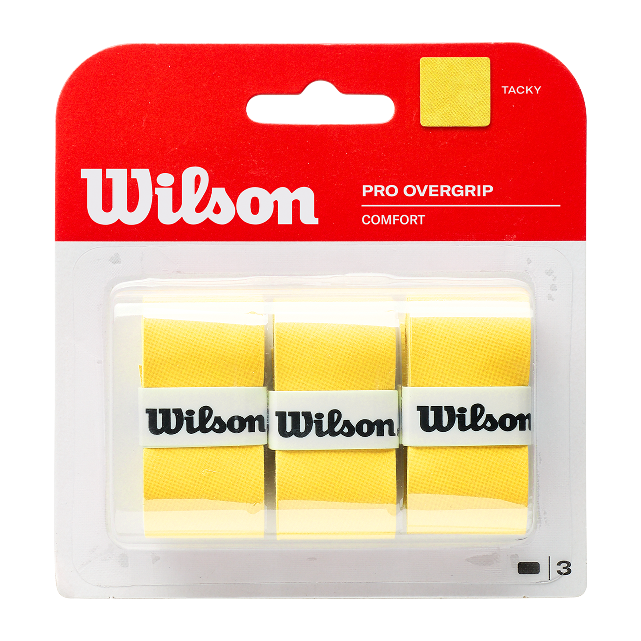 Wilson Pro Overgrip Yellow (3 Pack)