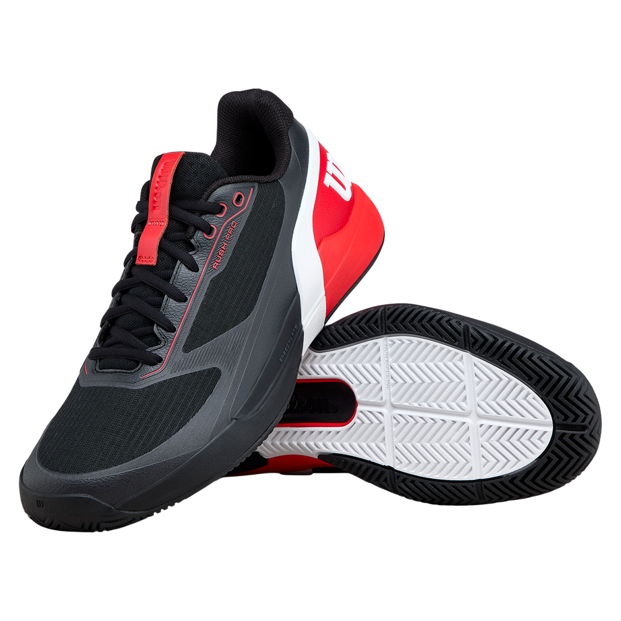 Wilson Rush Pro 5 Men's Black/Red/White (2026)