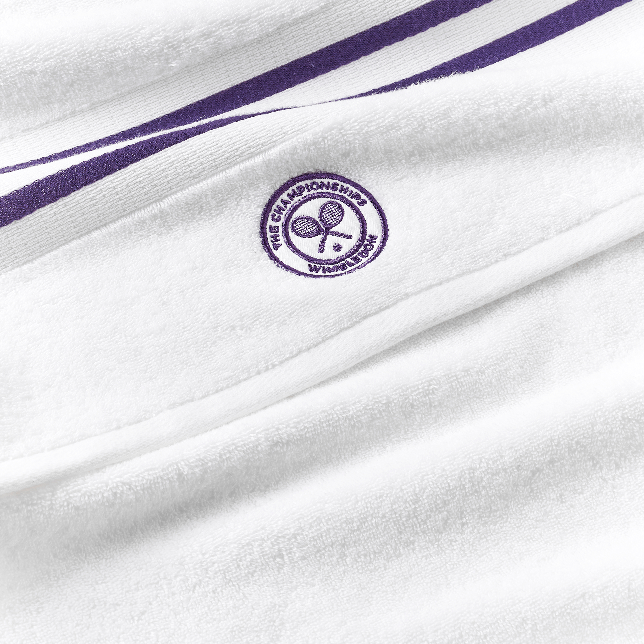 Christy Wimbledon Baseline Towel  Set Hand & Bath Purple