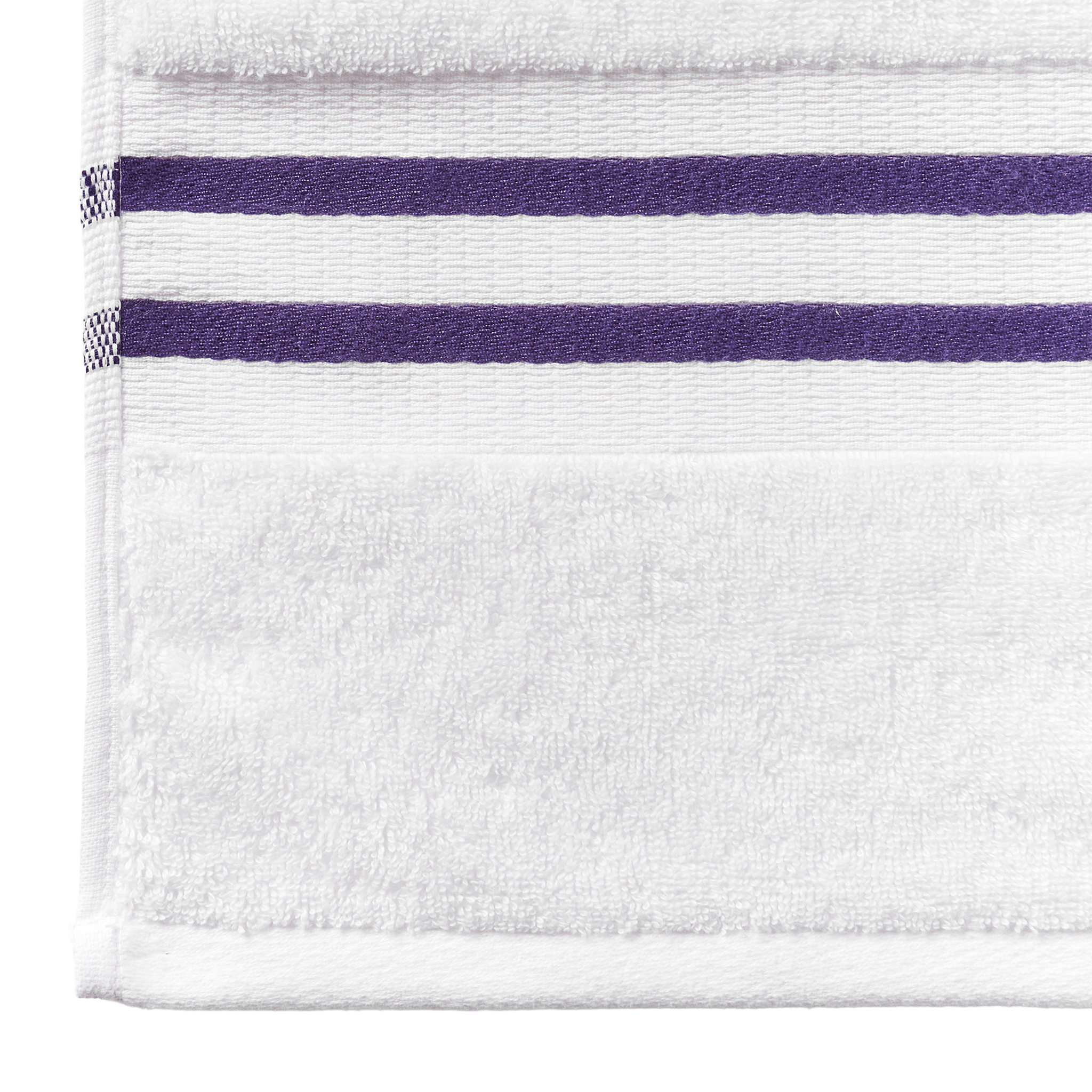 Christy Wimbledon Baseline Towel  Set Hand & Bath Purple