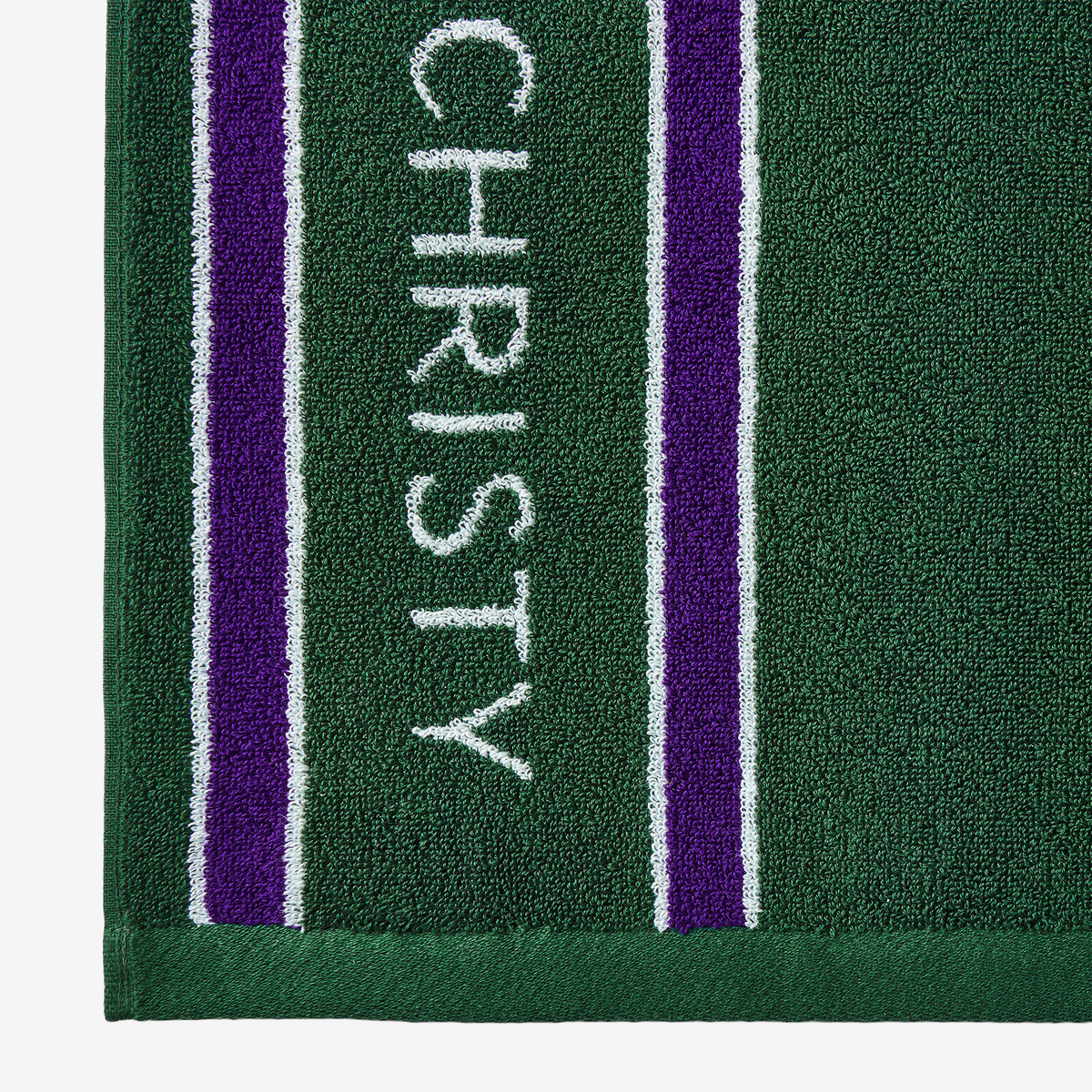 Christy Wimbledon Championship Towel 70x133 Green/Purple (2026)