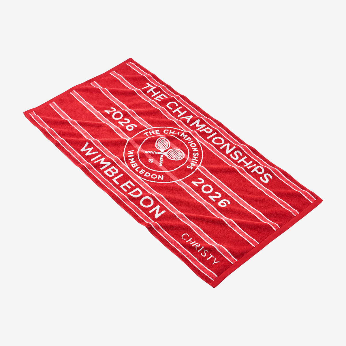 Christy Wimbledon Championship Towel 70x133 Strawberry (2026)
