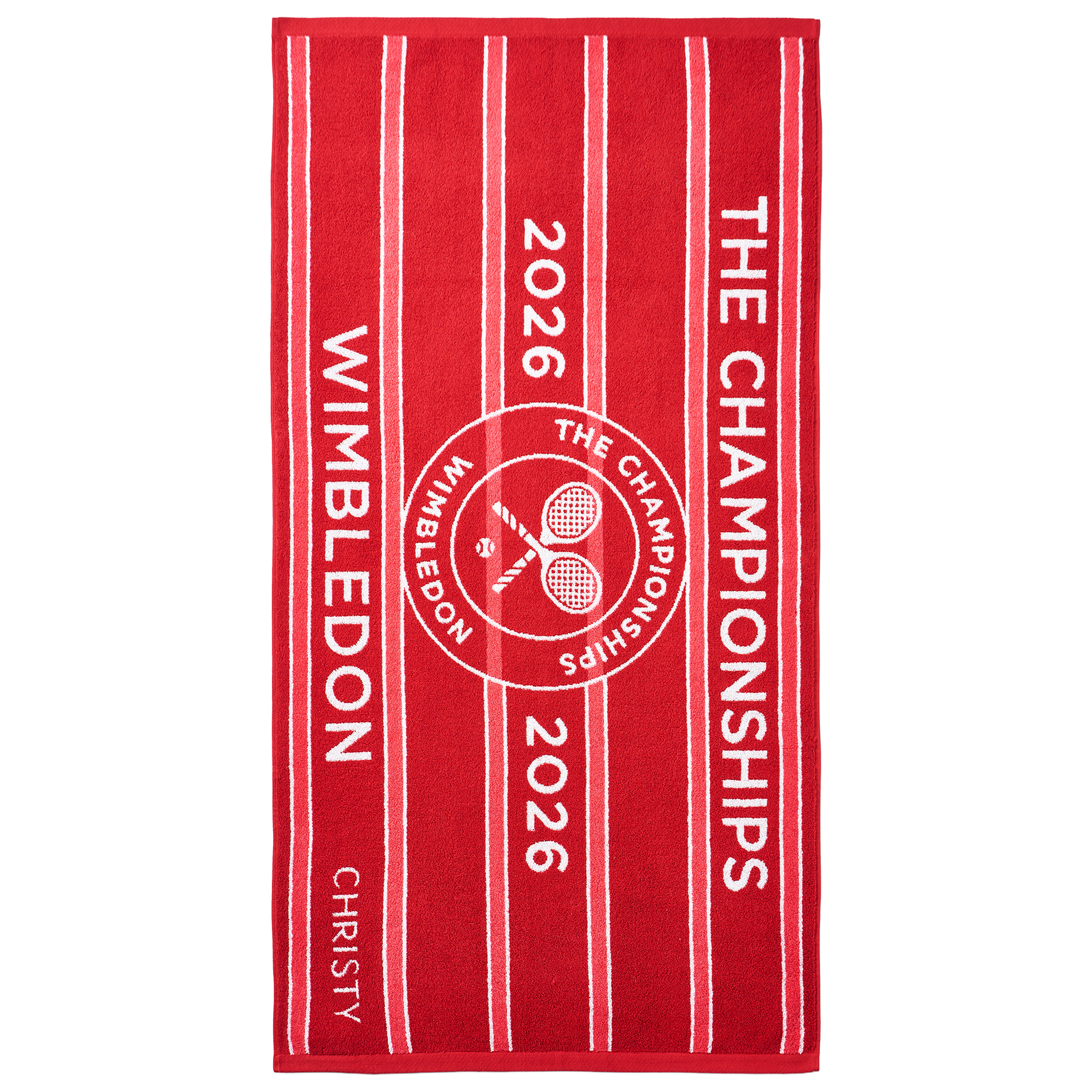 Christy Wimbledon Championship Towel 70x133 Strawberry (2026)