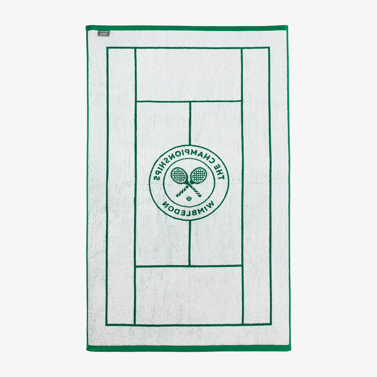 Christy Tennis Court Bath Towel Green