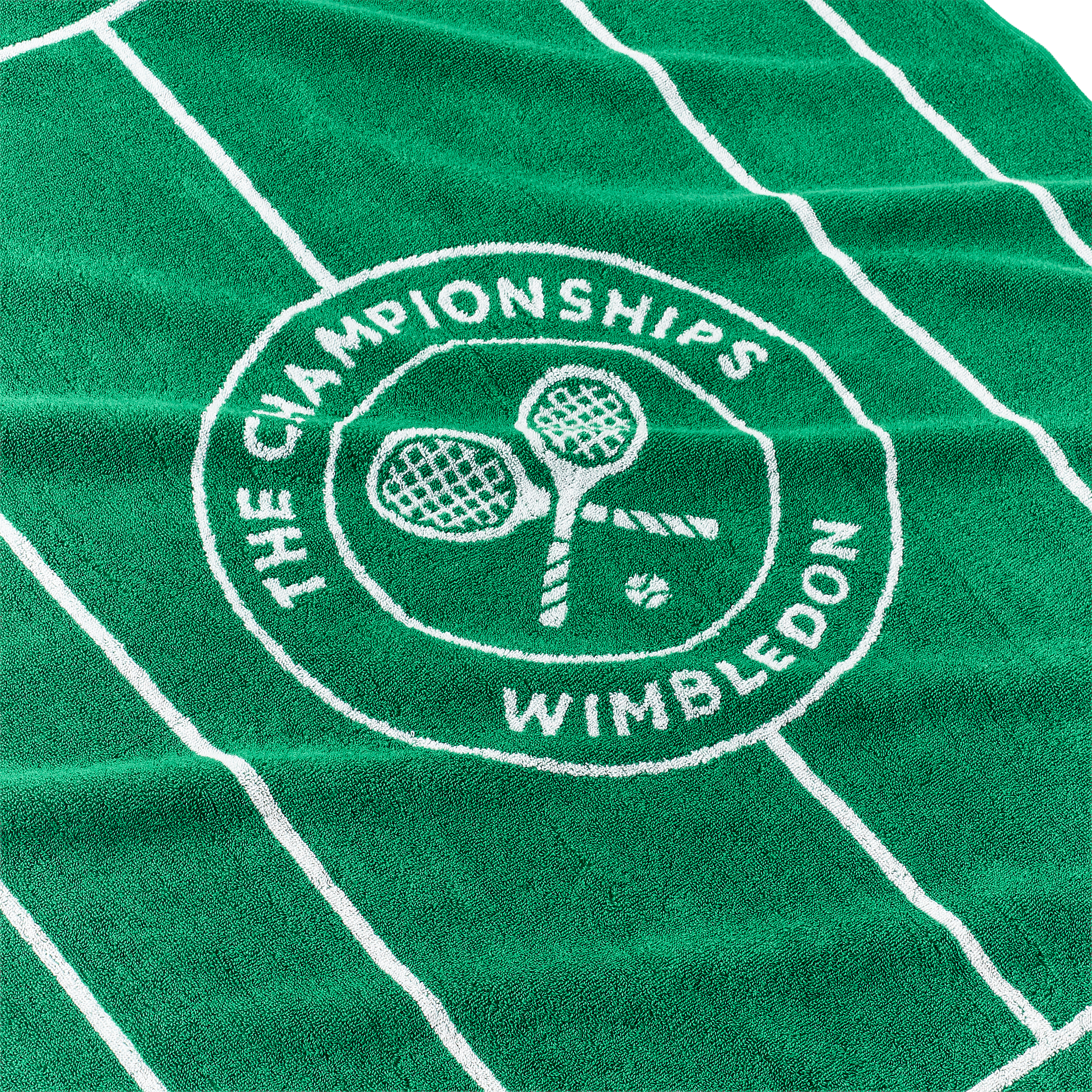 Christy Tennis Court Bath Towel Green