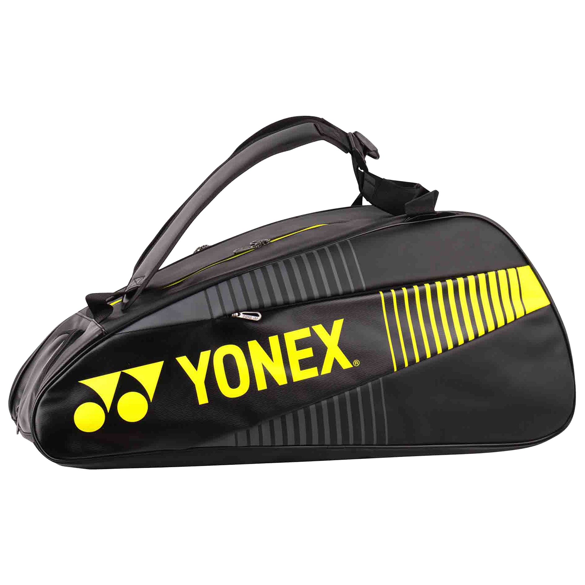 Stand Racket Bag Yonex Active 6 Racket Bag Black/Lime Green - All Things Tennis ltd