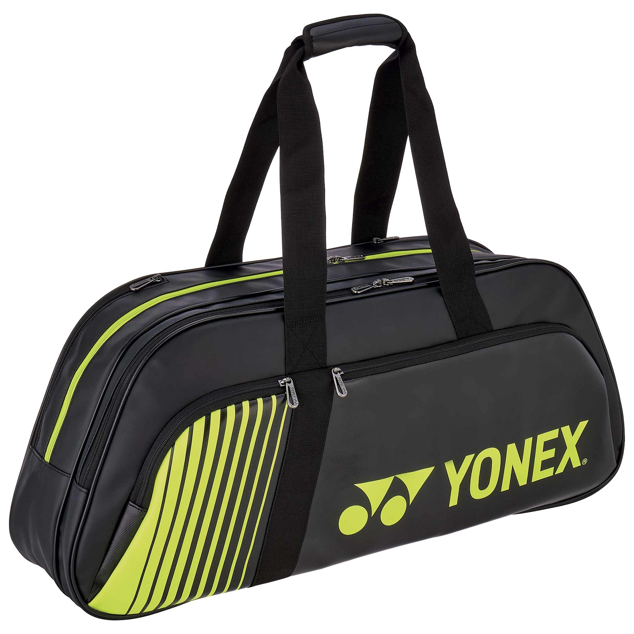Yonex Active Tournament Bag Black/ Lime Green - All Things Tennis ltd Yonex Active Tournament Bag Black/ Lime Green - All Things Tennis ltd
