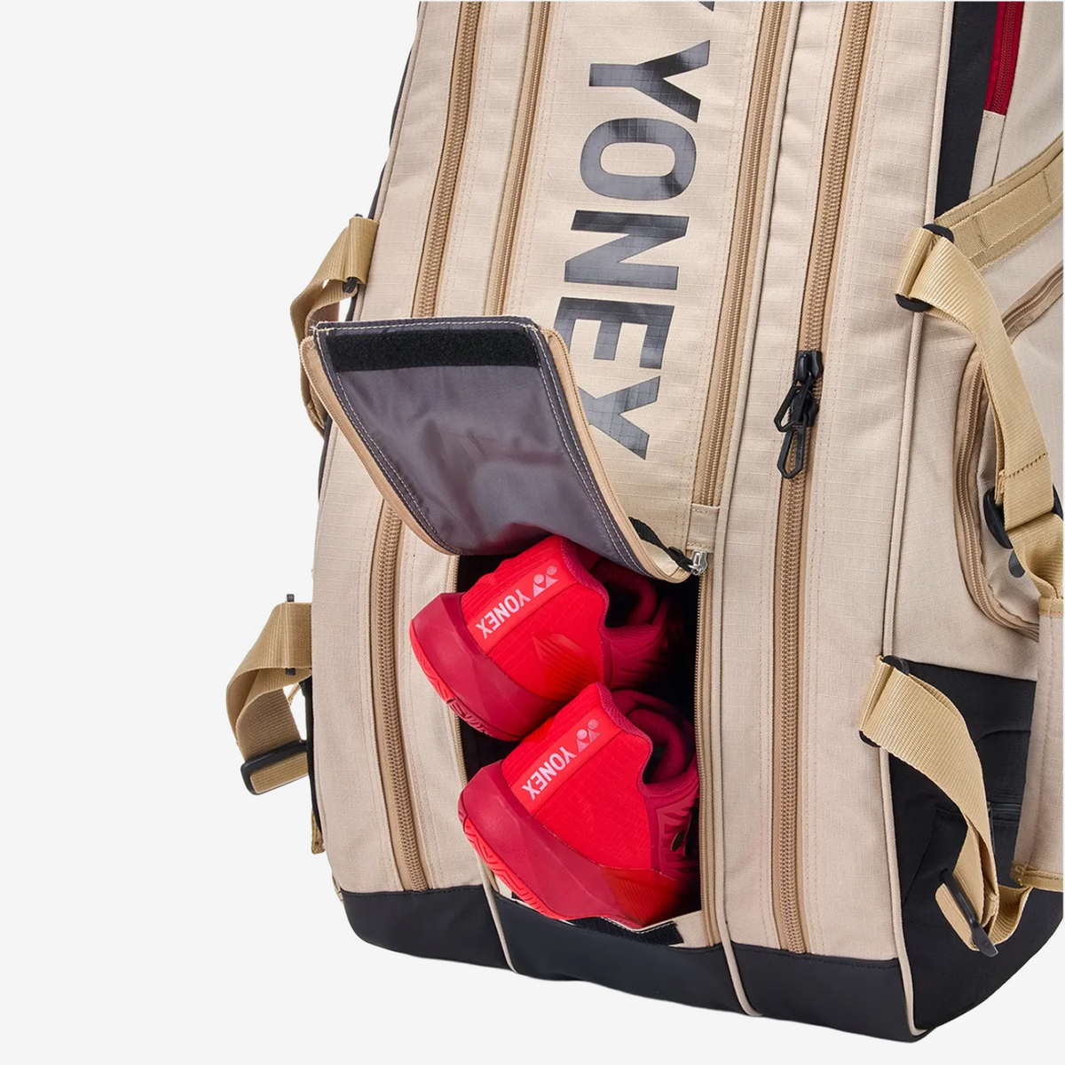 Yonex Gearlogic 9 Racket Bag Beige