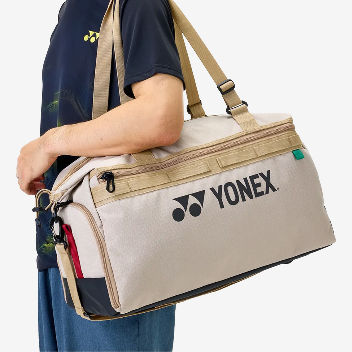Yonex Gearlogic Boston Bag Beige