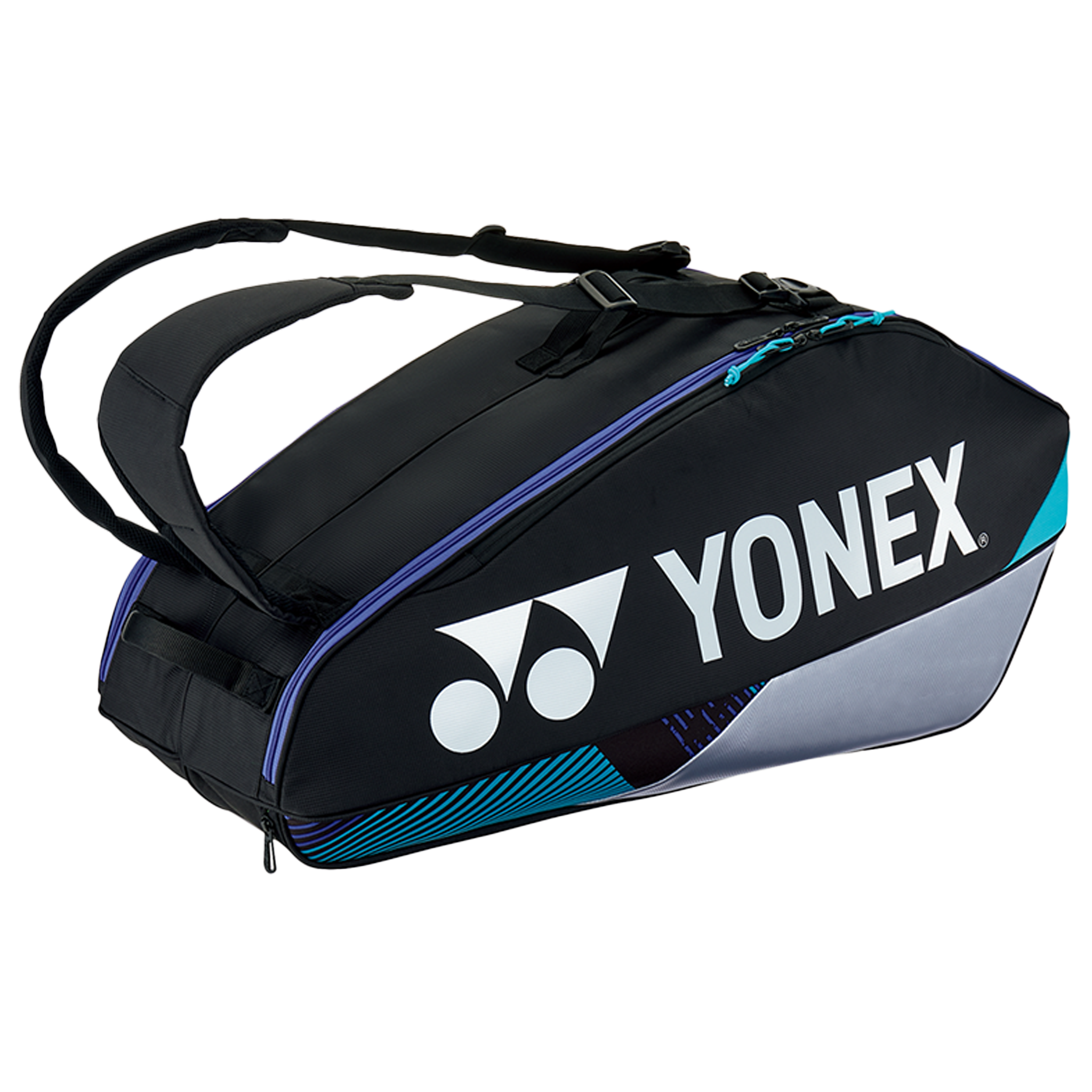 Yonex All Racket Yonex Pro Racket Bag (6 PCS) Black/Silver - All Things Tennis ltd