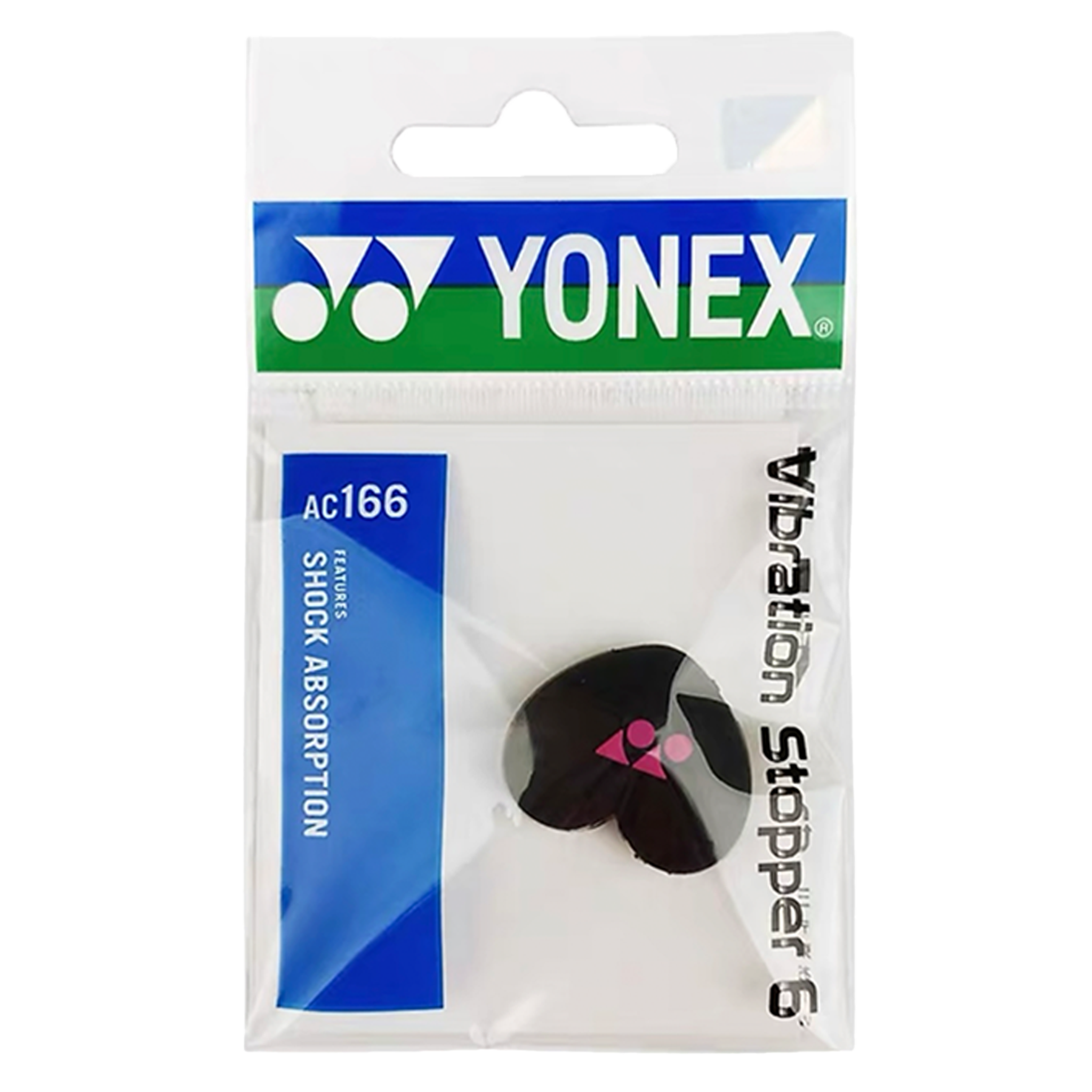 Yonex Vibration Stopper 6 Black/Magenta - All Things Tennis ltd