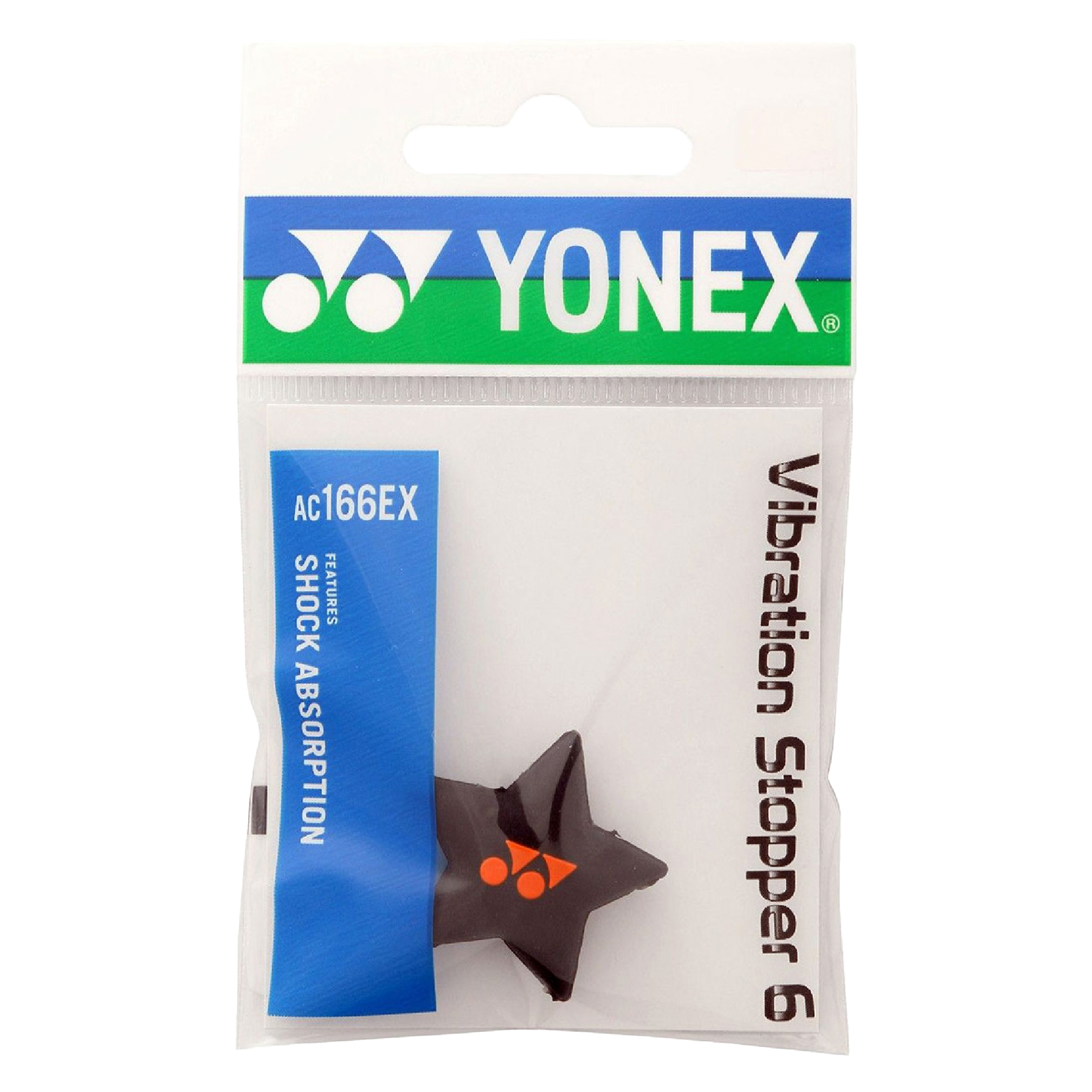 Yonex Vibration Dampener 6 Black/Orange