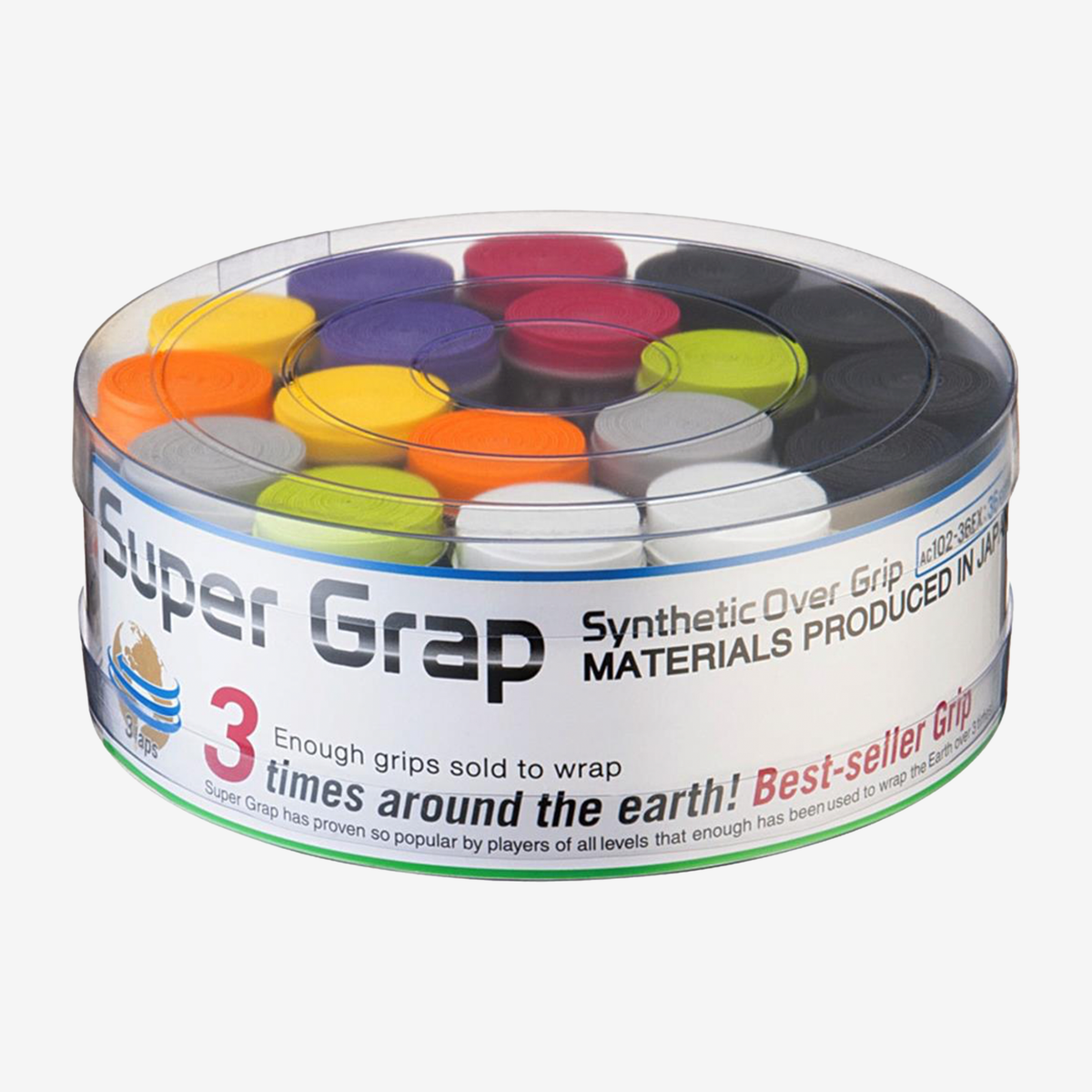 Yonex Wet Super Grap Assorted (36 Grips)