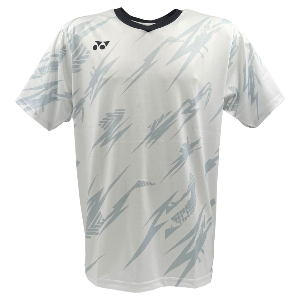 Yonex YTM8 T-Shirt Men's White/Charcoal - All Things Tennis ltd
