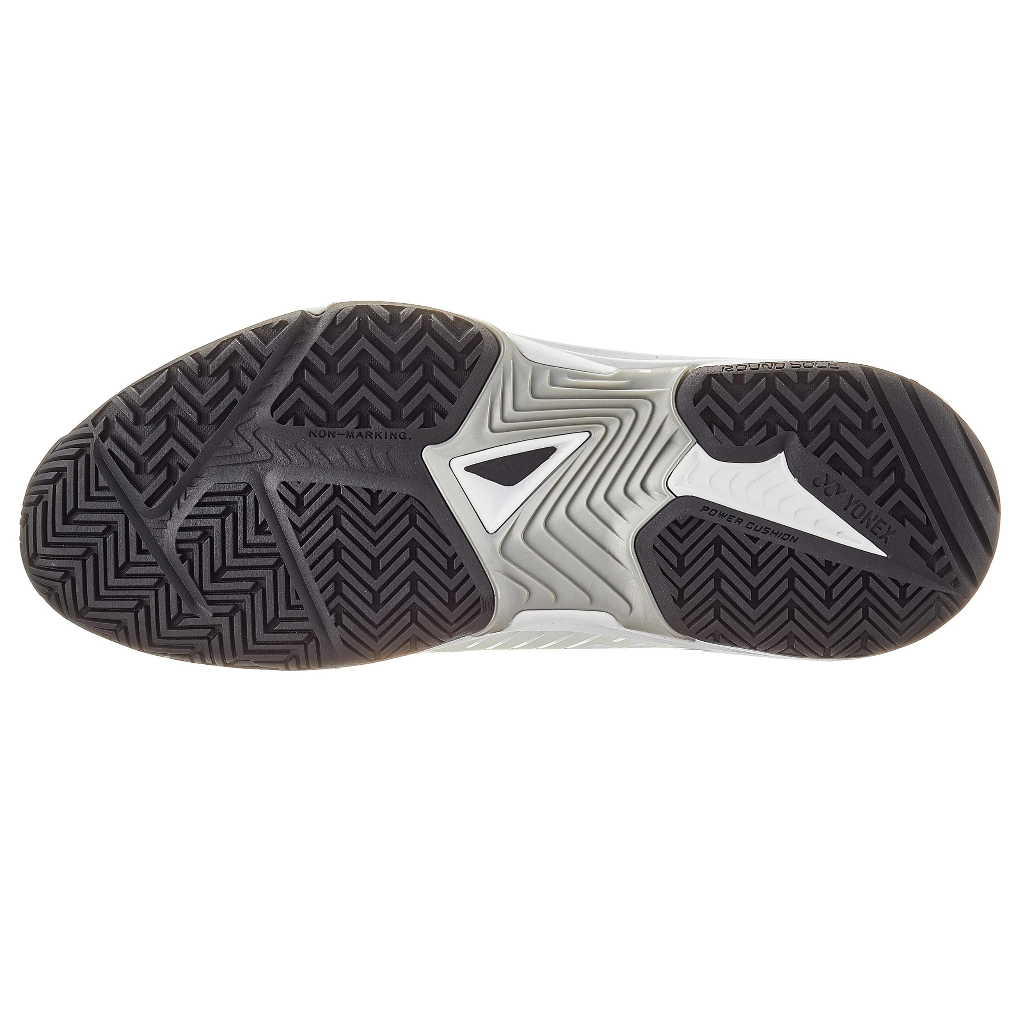 Yonex Sonicage 3 Wide Unisex Tennis Shoes - White/Black