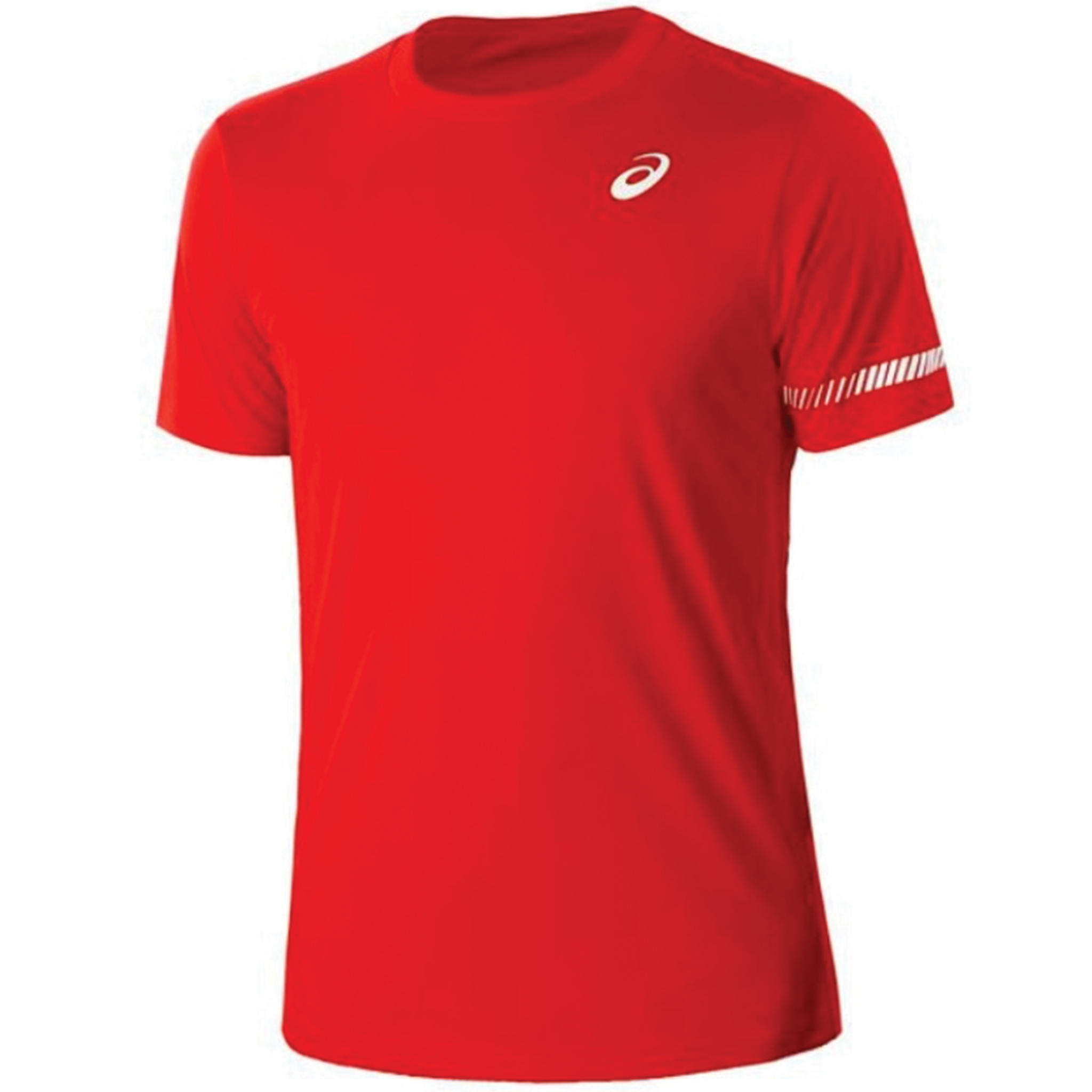 Asics court t shirt mens Classic Red