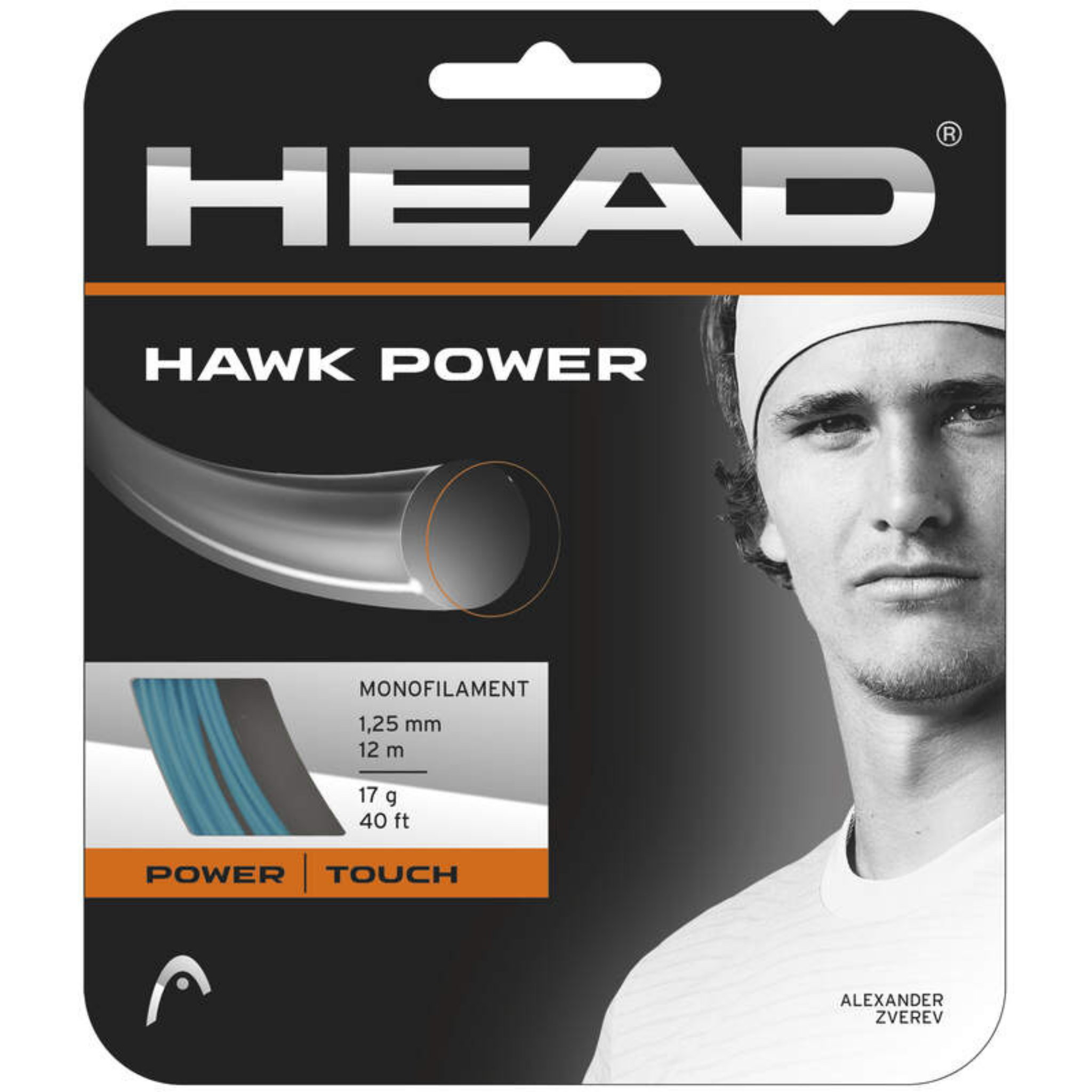 HEAD Hawk Power 12m set > 1.25mm
